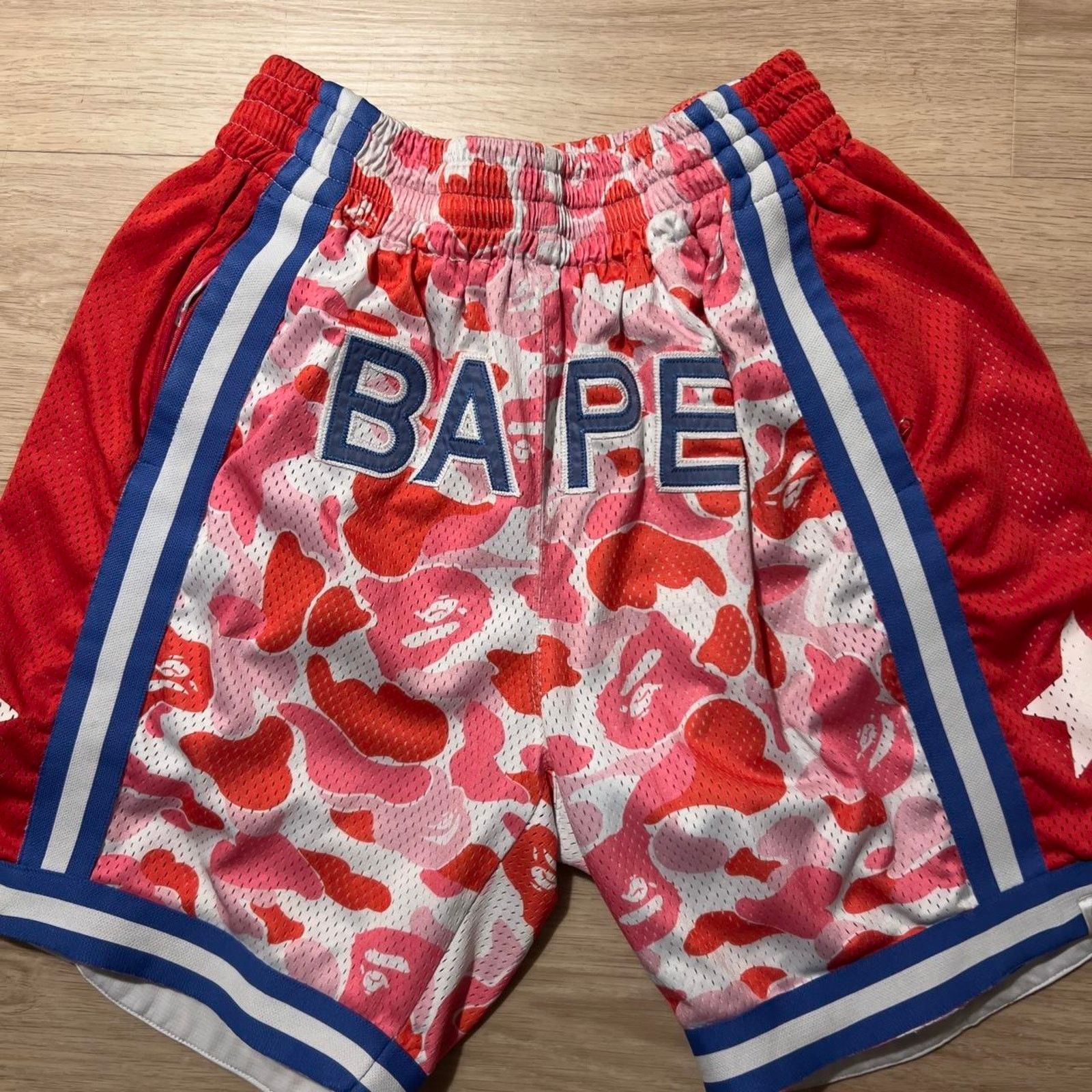 Bape Bape abc mesh basketball shorts Size 42" / US 20 - 2 Thumbnail