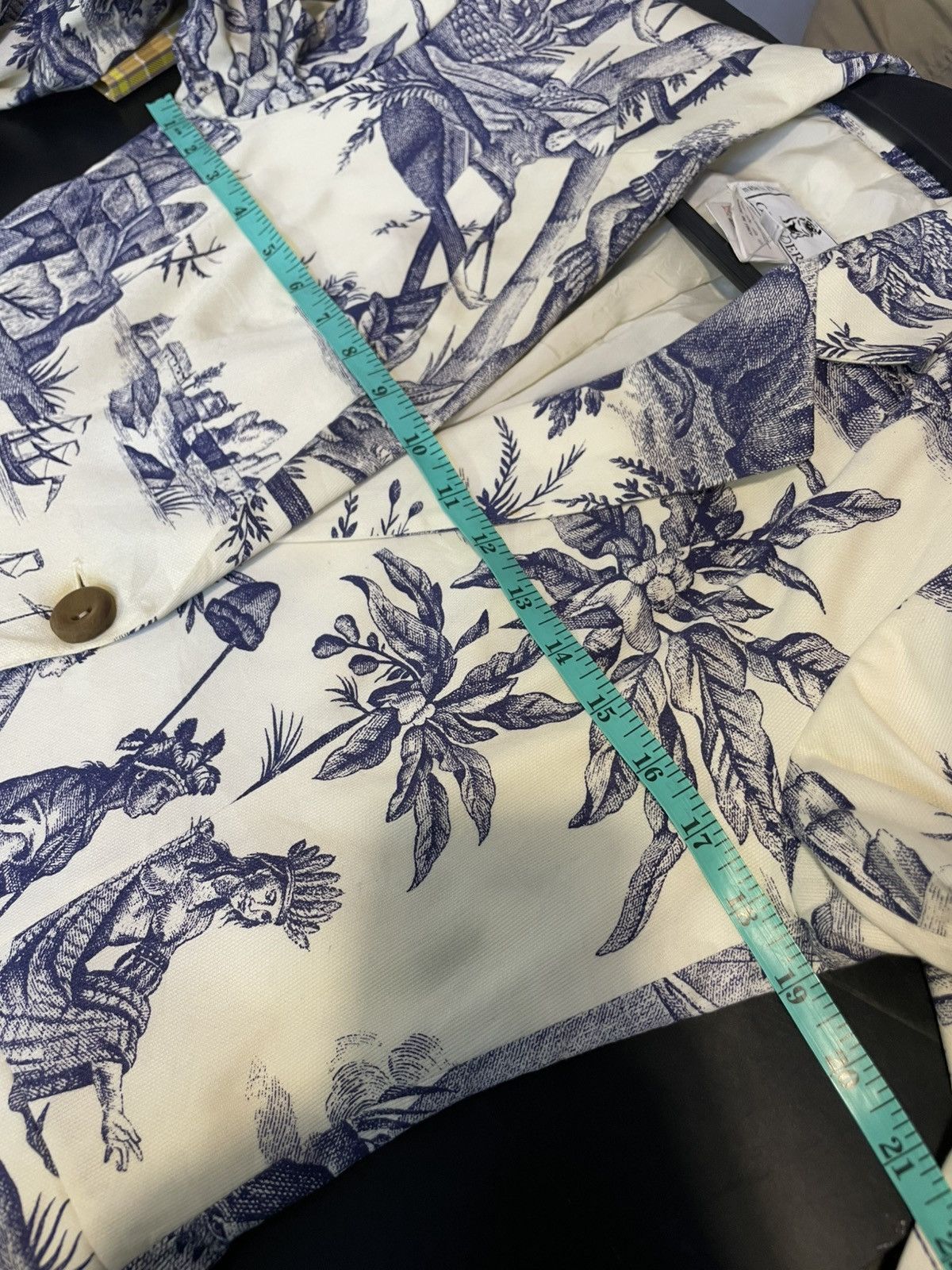 Valentino × Vintage Valentino Oliver Full Print Blazer Size S / US 4 / IT 40 - 10 Thumbnail