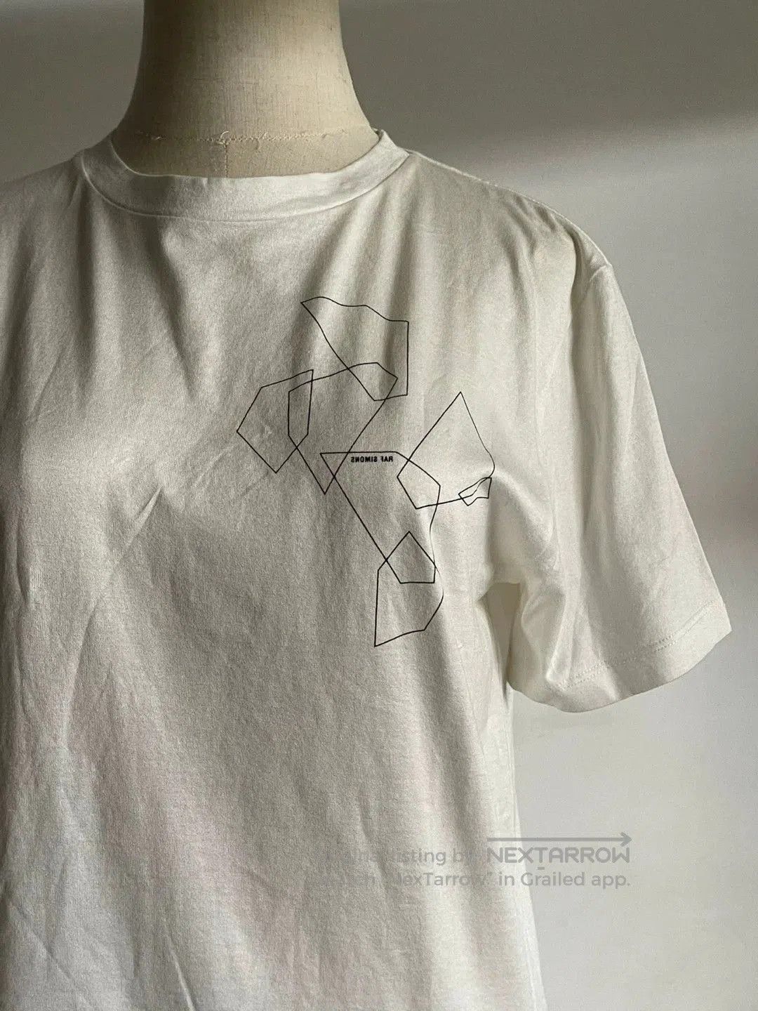 Raf Simons raf simons geometric print short sleeve t-shirt. Size US L / EU 52-54 / 3 - 6 Thumbnail