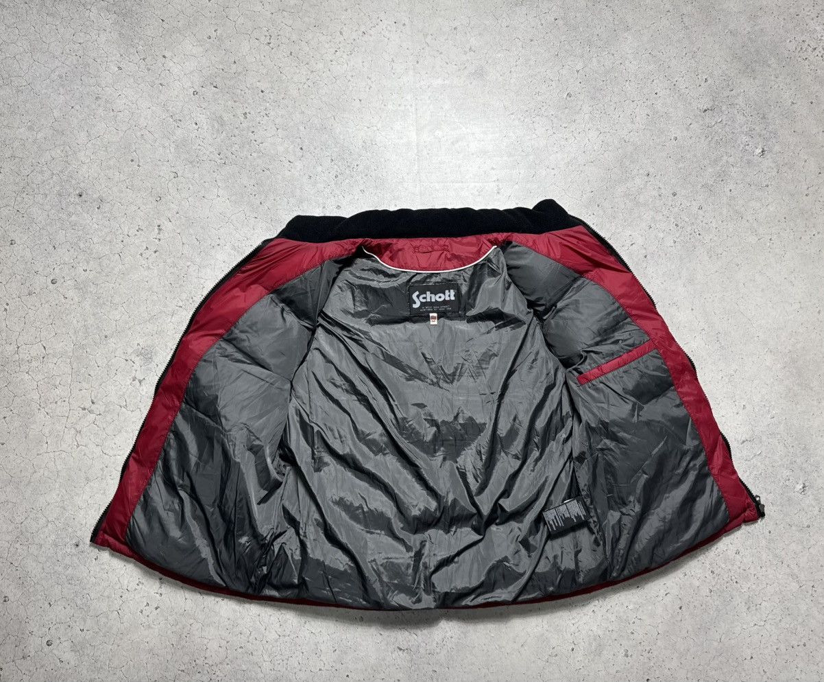 Schott Schott Down Puffer Vest Jacket Size M Size US M / EU 48-50 / 2 - 5 Thumbnail