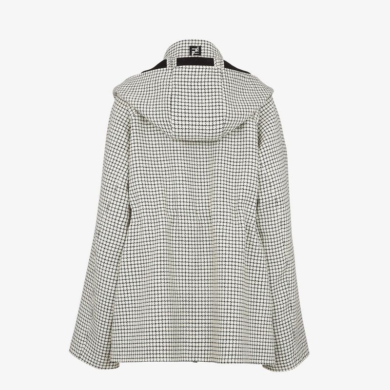 Fendi o1loc1c0426 Blouson in Black/White Size S / US 4 / IT 40 - 3 Thumbnail