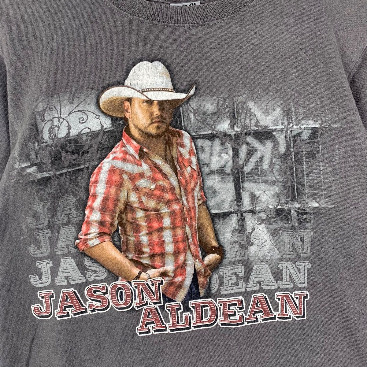 Vintage JASON ALDEAN USA Country Music Singer My Kinda 2010 TShirt Size US S / EU 44-46 / 1 - 3 Thumbnail