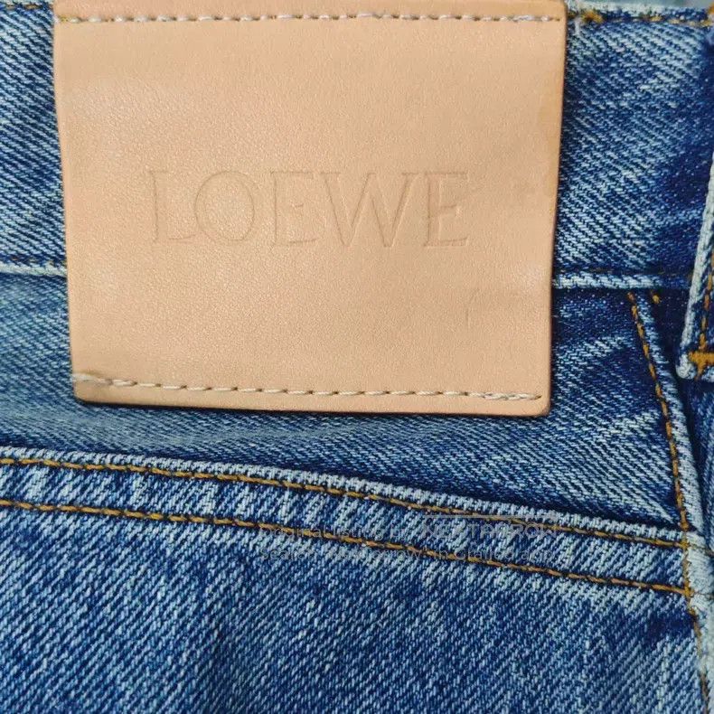 Loewe Loewe Blue Washed Cutlass Denim Pants Size 26" / US 2 / IT 38 - 8 Thumbnail