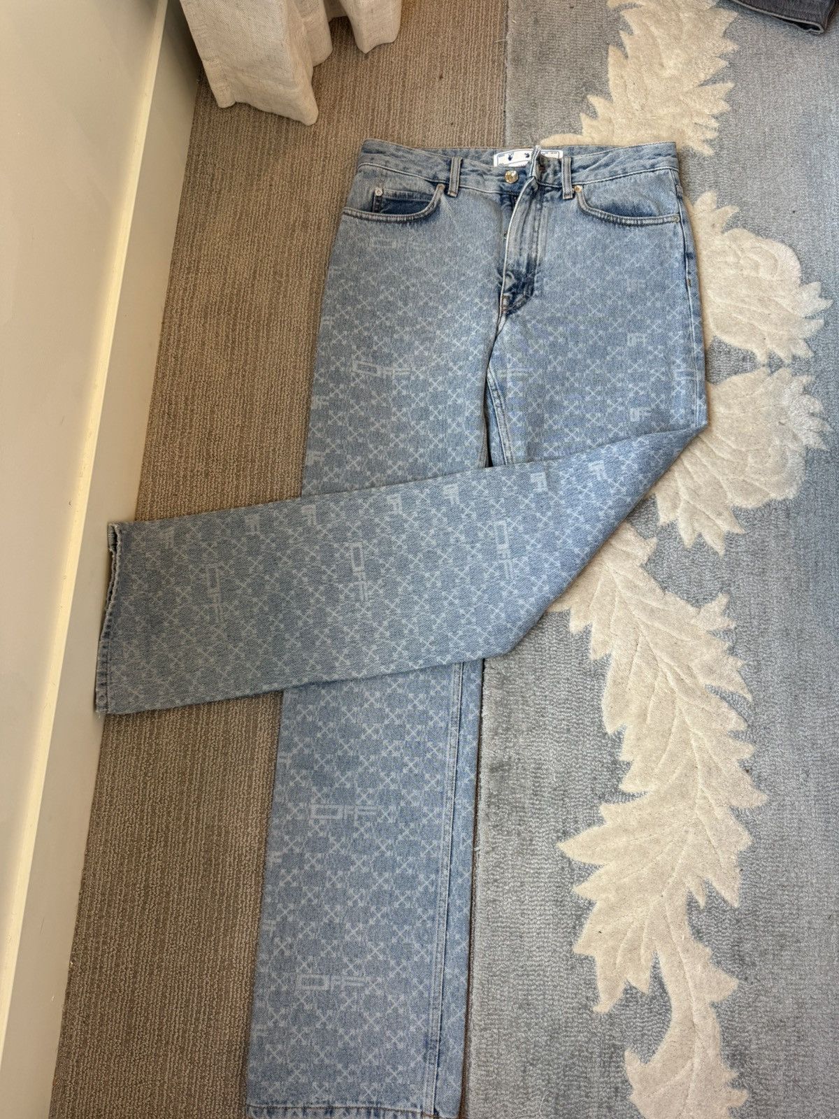 Off-White Off white logo denim Size 31" - 2 Thumbnail
