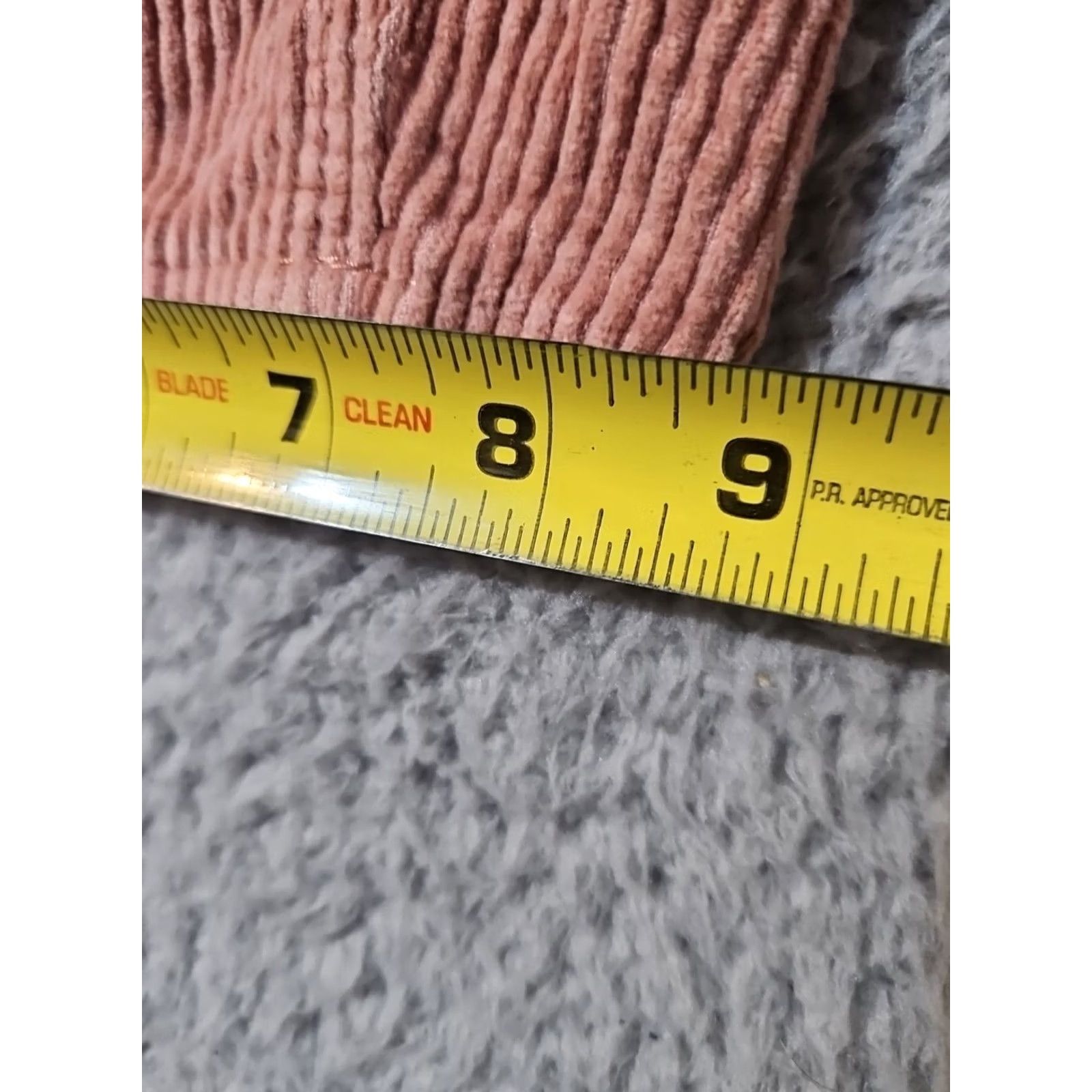Empyre Empyre Pants Men's 32x29 Pink Corduroy Relax Baggy Straight Skater 90s Y2K Retro Size US 32 / EU 48 - 7 Thumbnail