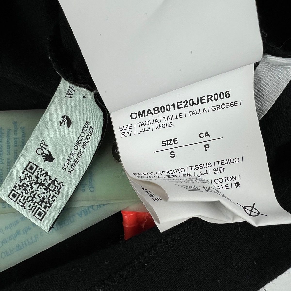 Off-White Off-White Caravaggio Arrows Black Long Sleeve Size US S / EU 44-46 / 1 - 5 Thumbnail