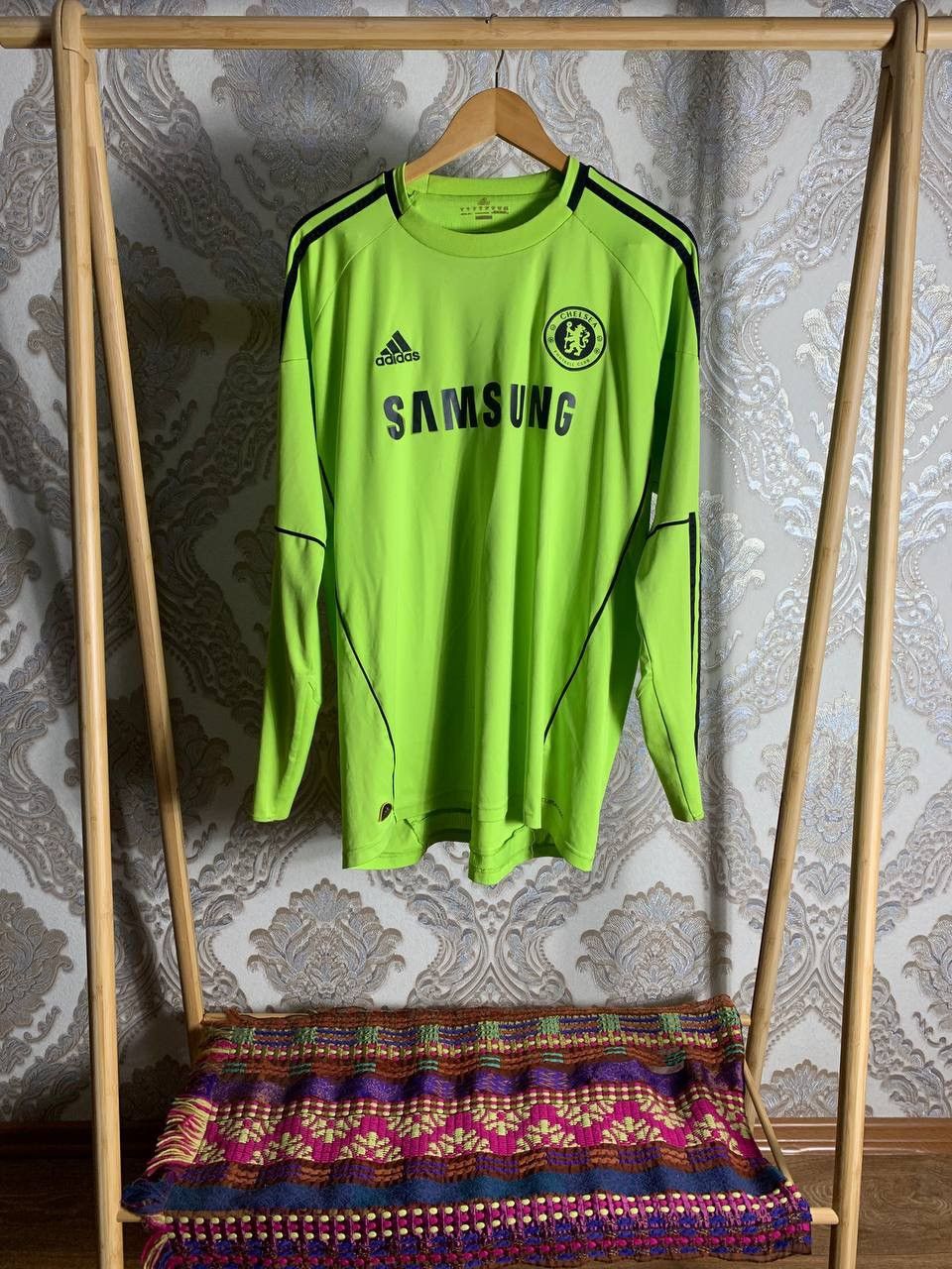 Adidas × Vintage VERY RARE ADIDAS FC CHELSEA LONDON ENGLAND SOCCER JERSEY Y2K Size US XL / EU 56 / 4 - 1 Thumbnail
