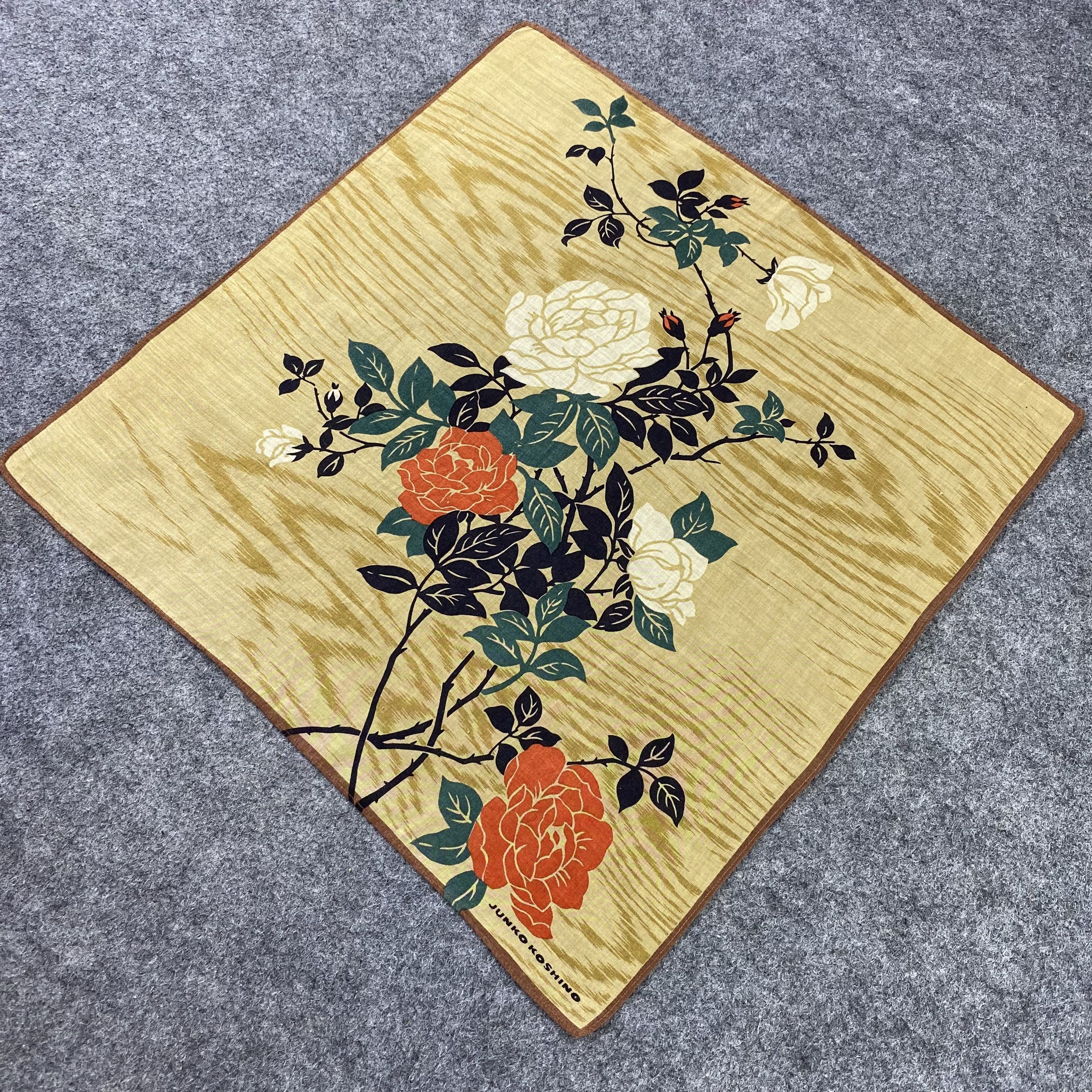 Japanese Brand Junko Koshino Handkerchief / Bandana / Neckerchief-B583 Size ONE SIZE - 4 Thumbnail