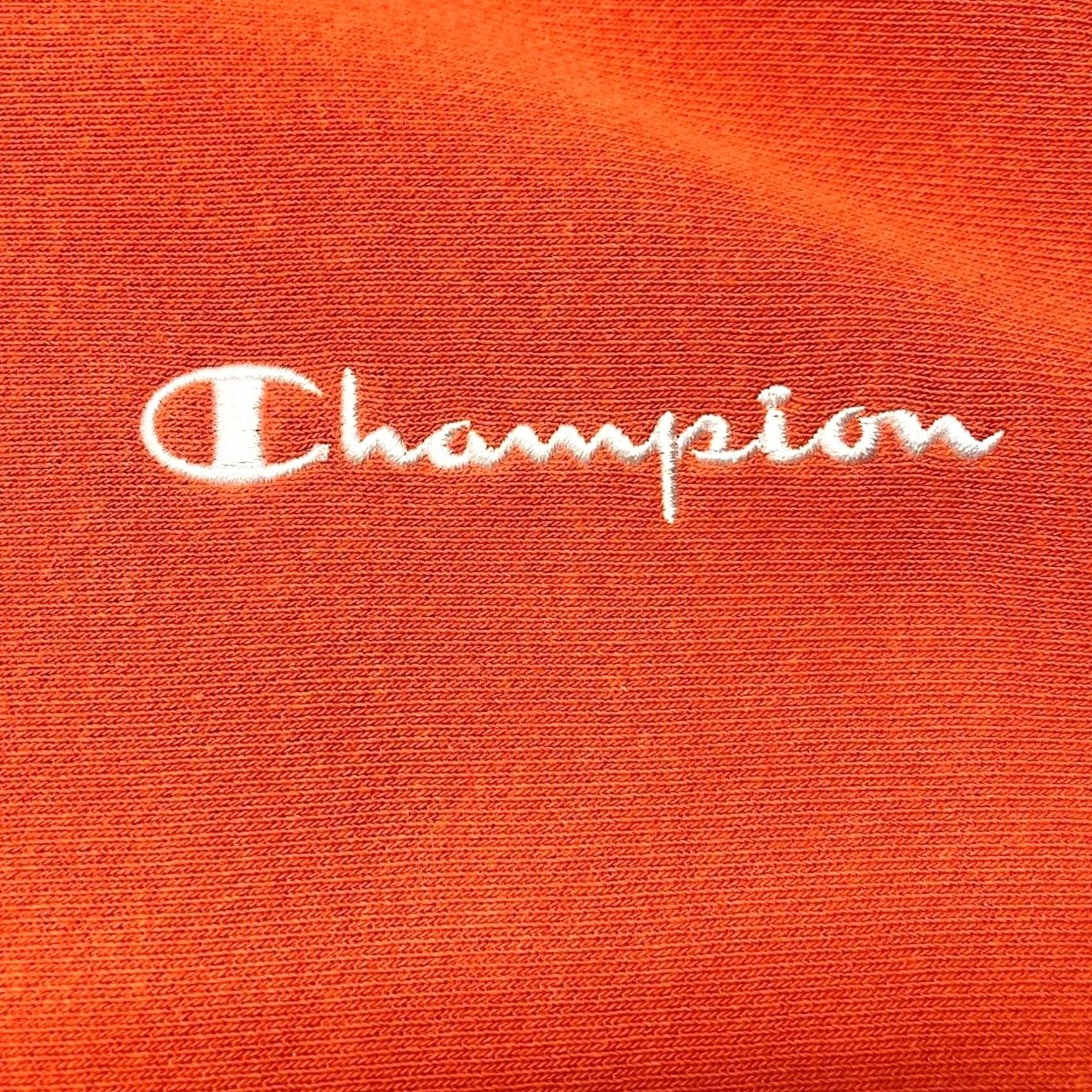 Champion Champion Orange Reverse Weave Sweatshirt Mens Size S Hoodie Embroidered Logo Size US S / EU 44-46 / 1 - 5 Thumbnail