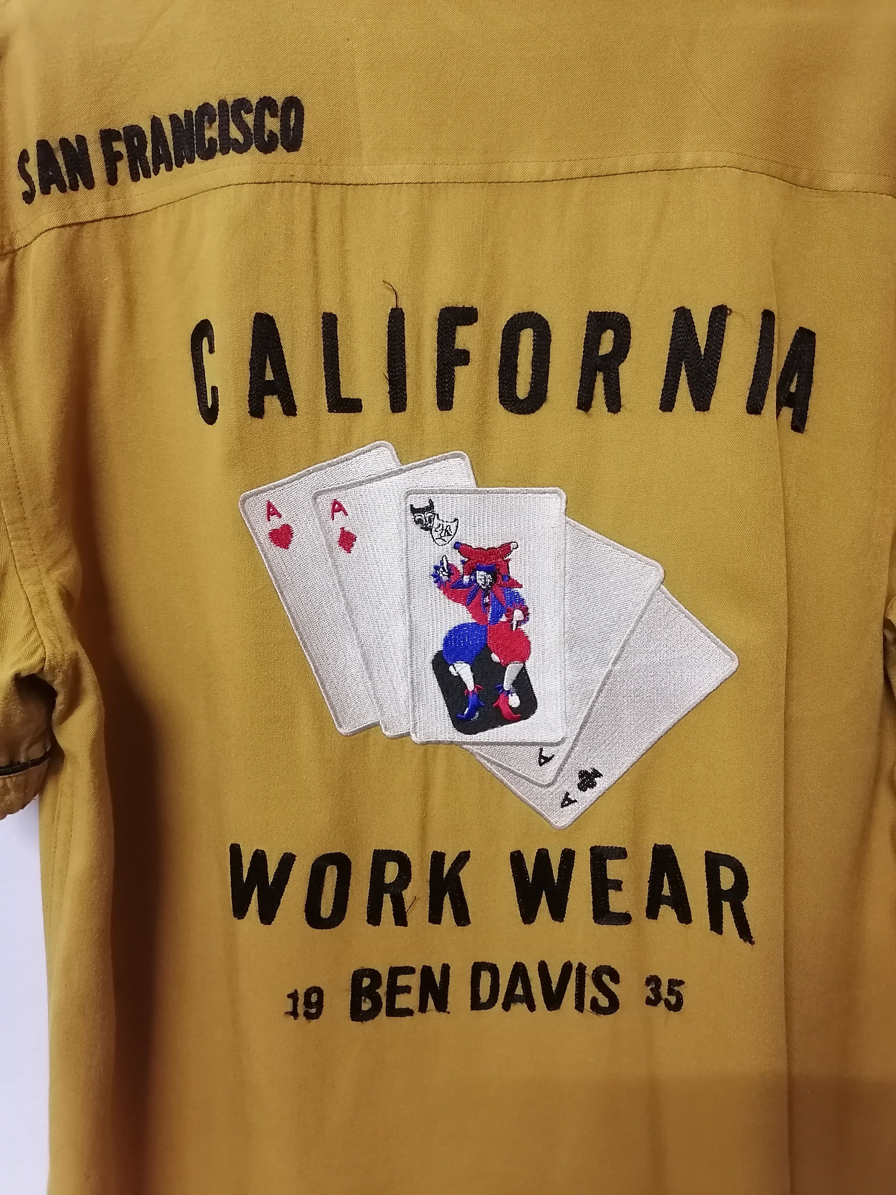 Ben Davis Ben Davis California Joker Open Colar Rayon Button Up Shirt Size US M / EU 48-50 / 2 - 2 Thumbnail