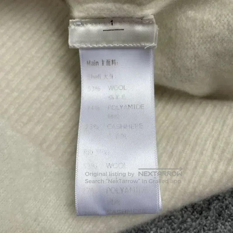 Louis Vuitton louis vuitton white cashmere knitted top. Size M / US 6-8 / IT 42-44 - 6 Thumbnail