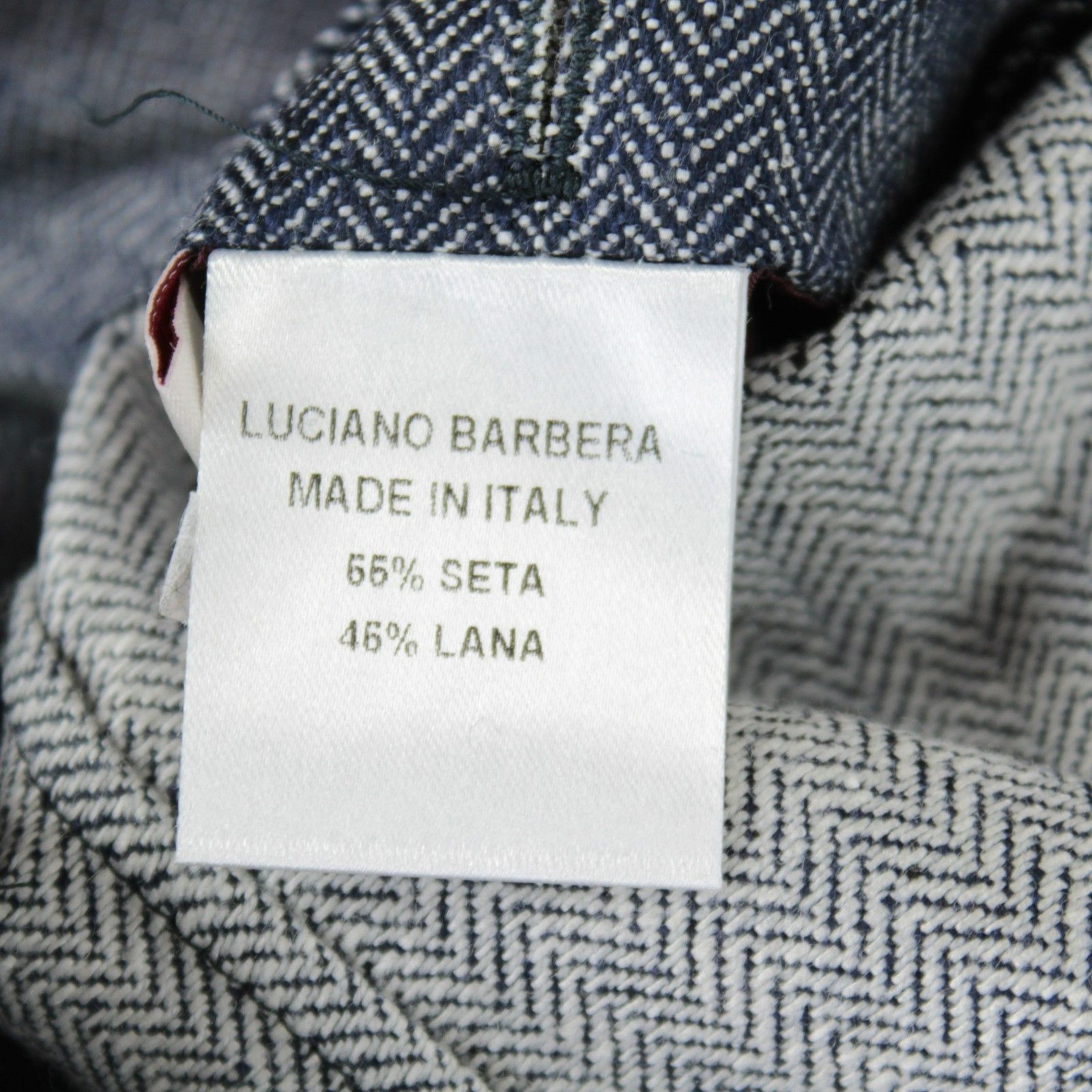 Luciano Barbera Luciano Barbera Sport Coat Size 46 US in Blue Size 46R - 9 Thumbnail