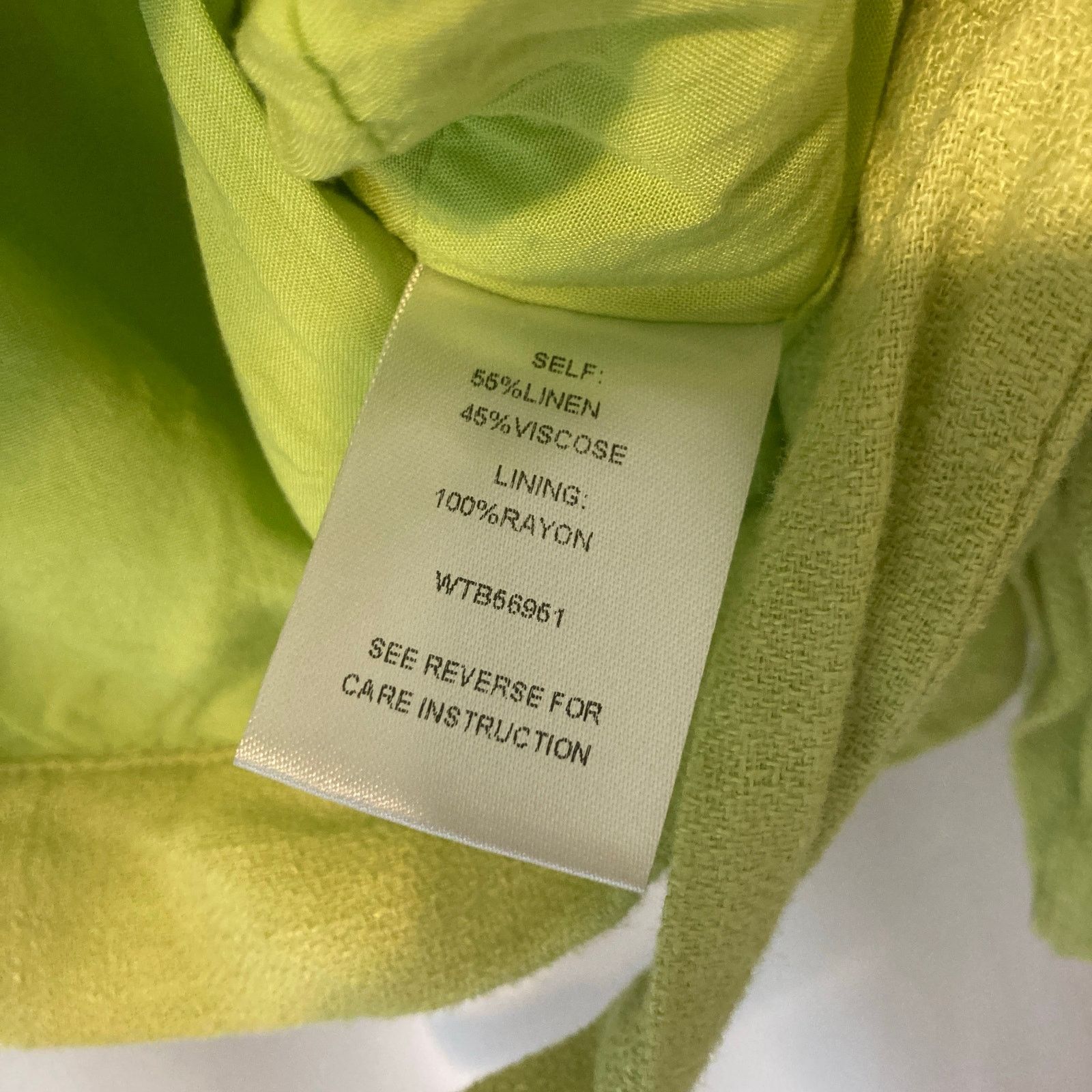 Other Lost and Wander Green Wrap Button Flutter Sleeves Crop Top Size S / US 4 / IT 40 - 9 Thumbnail