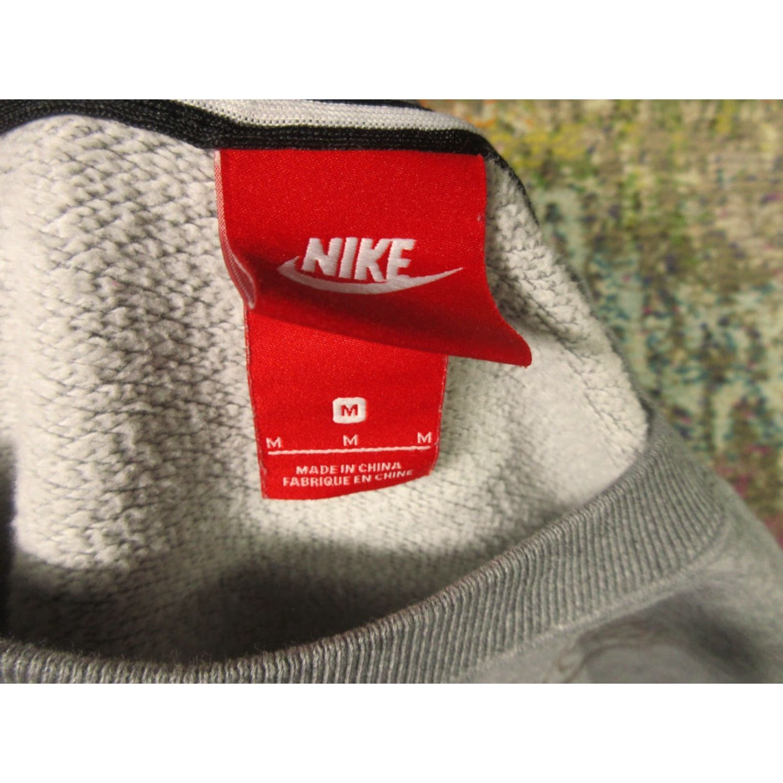 Nike Nike Crewneck Sweatshirt Men Medium Tall Warm Up Fleece Pullover Extra Long Size US M / EU 48-50 / 2 - 3 Thumbnail
