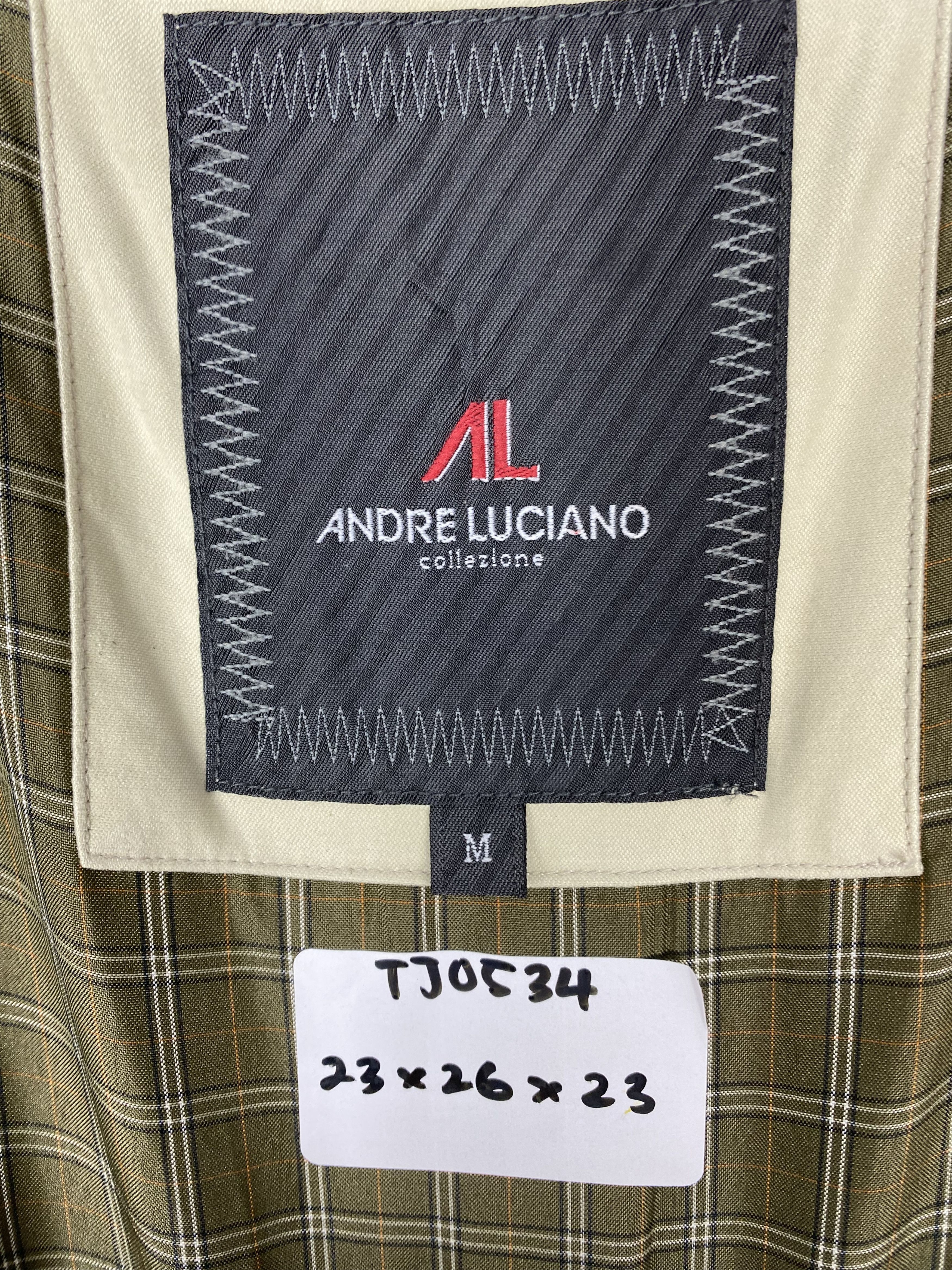 Andreluciano Vintage Andre Luciano Full Zip Canvas Jacket Size US M / EU 48-50 / 2 - 8 Thumbnail