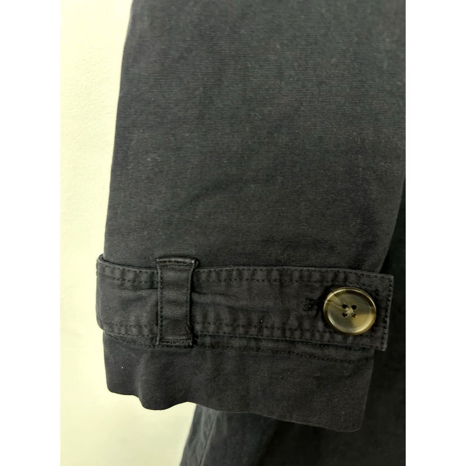 Vintage Universal Thread Trench Coat Womens M Navy Blue Jacket Duster Size M / US 6-8 / IT 42-44 - 6 Thumbnail