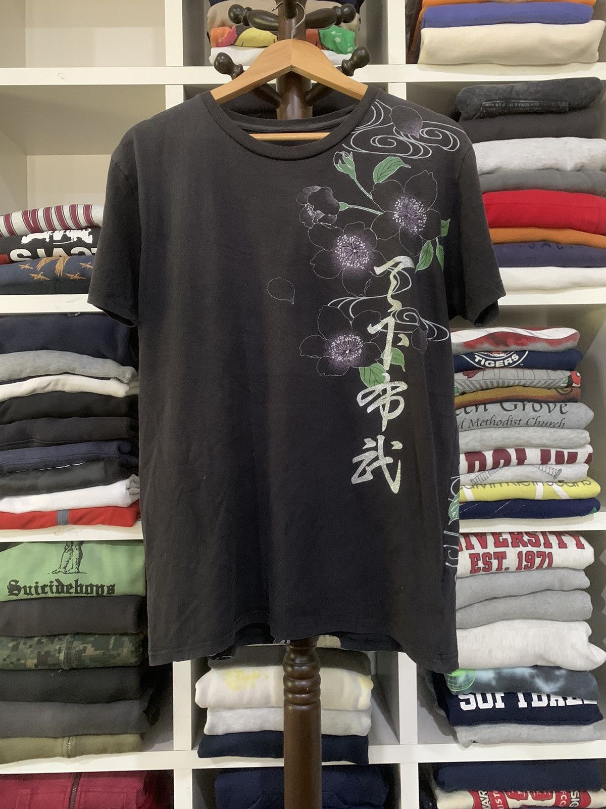 Japanese Brand × Vintage Vintage Japanesse Sukajan T-Shirt Size US M / EU 48-50 / 2 - 2 Thumbnail