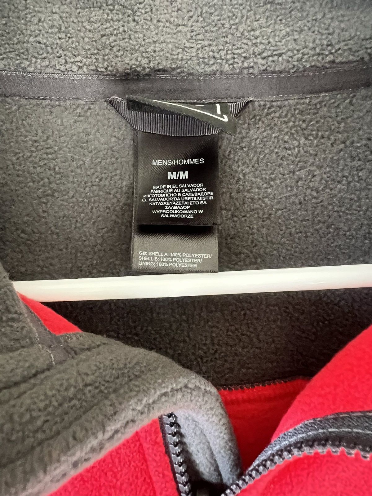 The North Face The North Face RDT 300 Fleece Jacket – TNF Red/Asphalt Grey Size US M / EU 48-50 / 2 - 7 Thumbnail