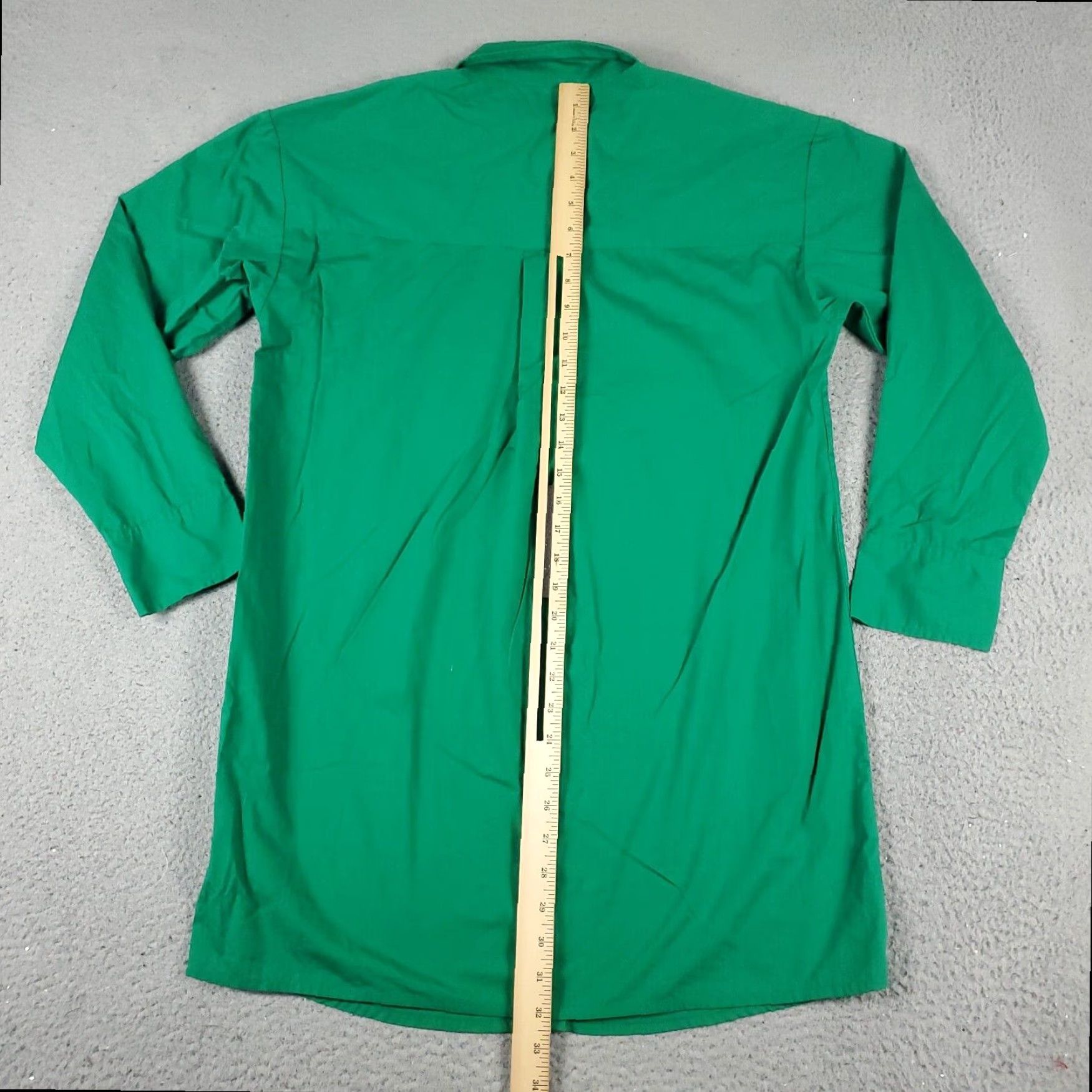 Abercrombie & Fitch Abercrombie & Fitch Green Long Sleeve Shirt Dress for Women Small Size S / US 4 / IT 40 - 4 Thumbnail