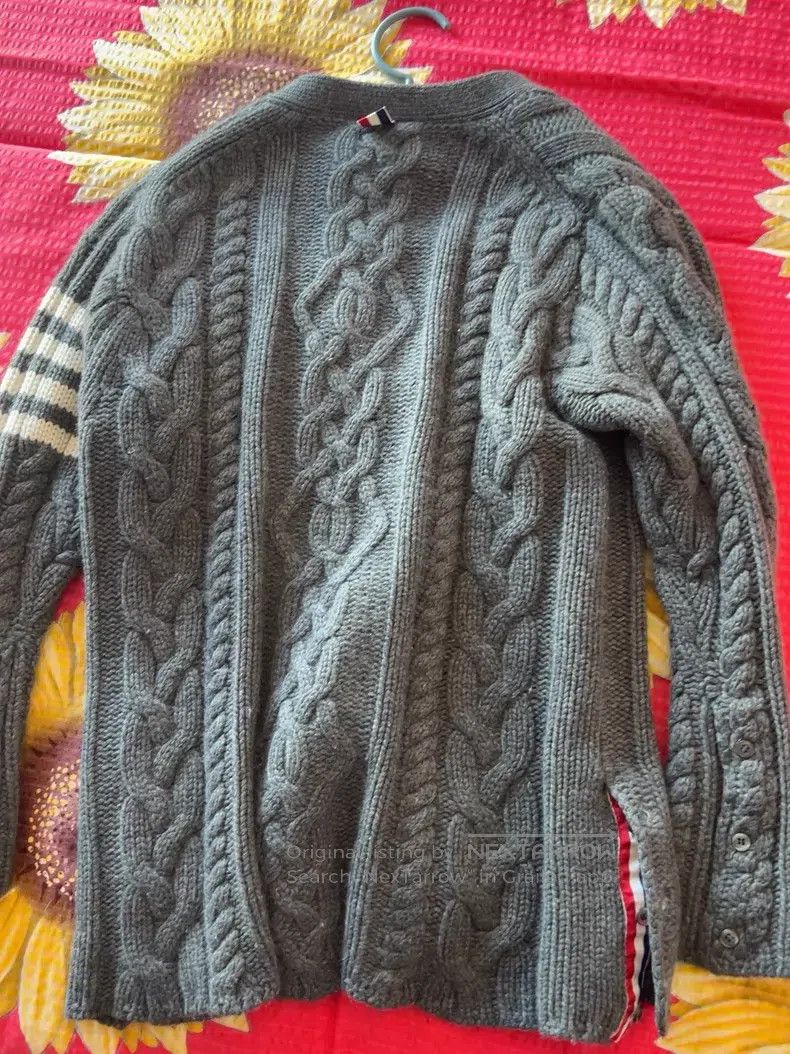 Thom Browne Thom Browne Wool Knit Cardigan Size US M / EU 48-50 / 2 - 3 Thumbnail