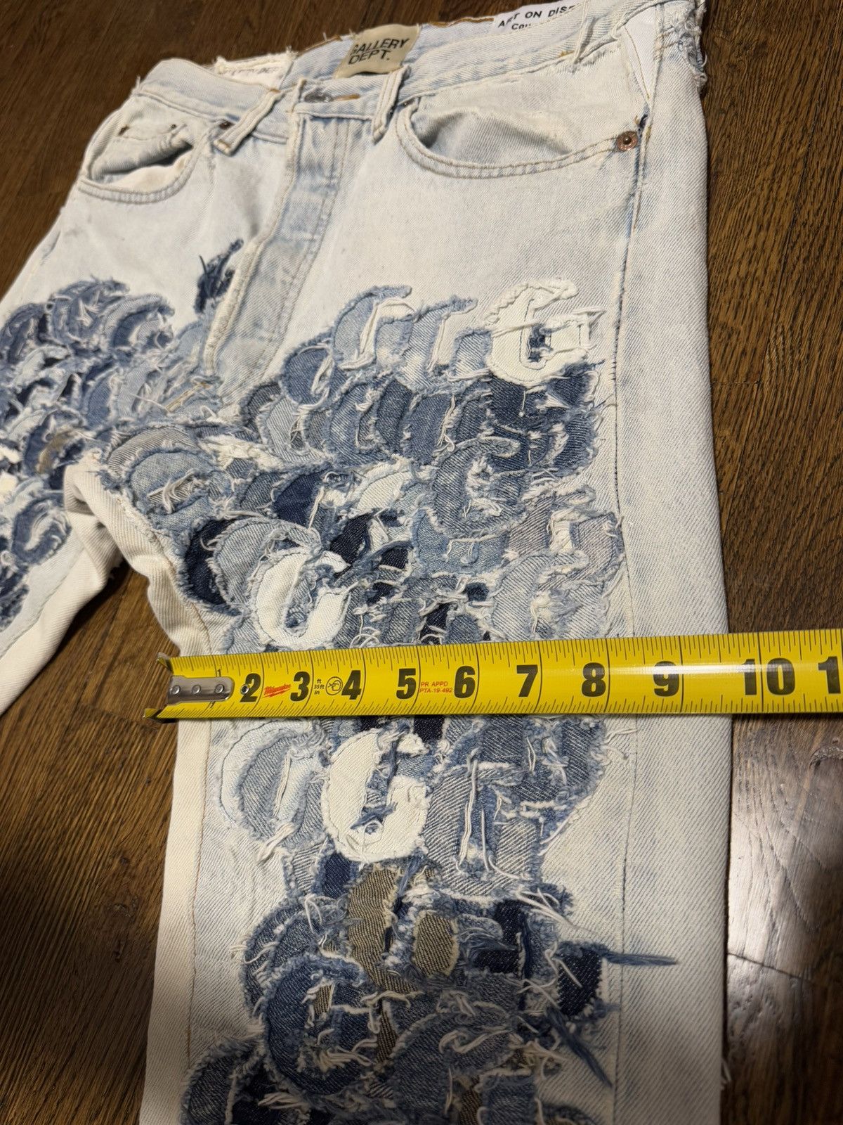 Gallery Dept. Gallery Dept Super G Patch La Flare Jeans Size US 30 / EU 46 - 17 Thumbnail