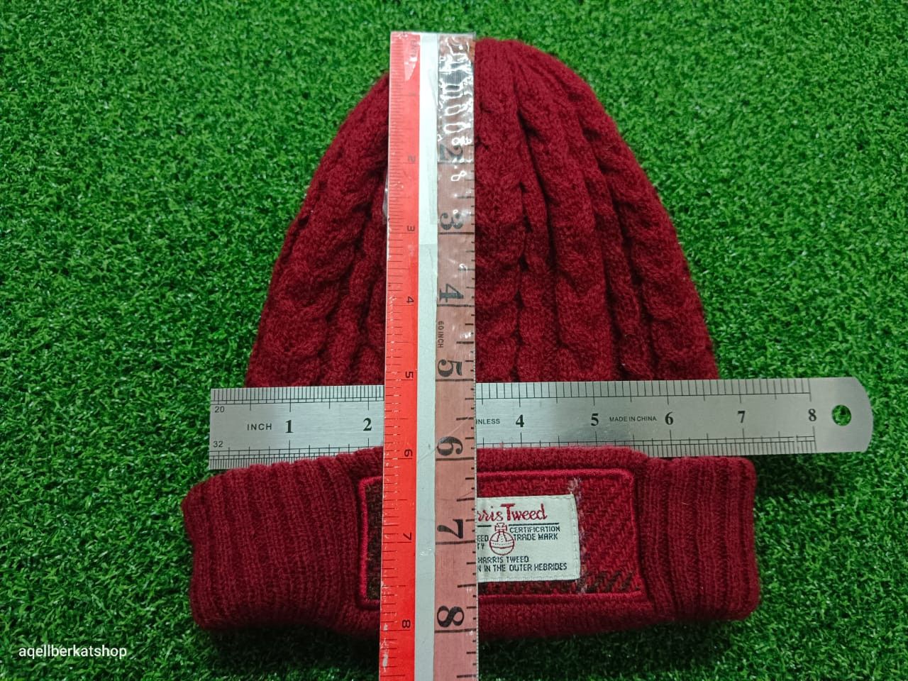 Harris Tweed CLOSSHI JAPAN X HARRIS TWEED Beanie Size ONE SIZE - 4 Thumbnail