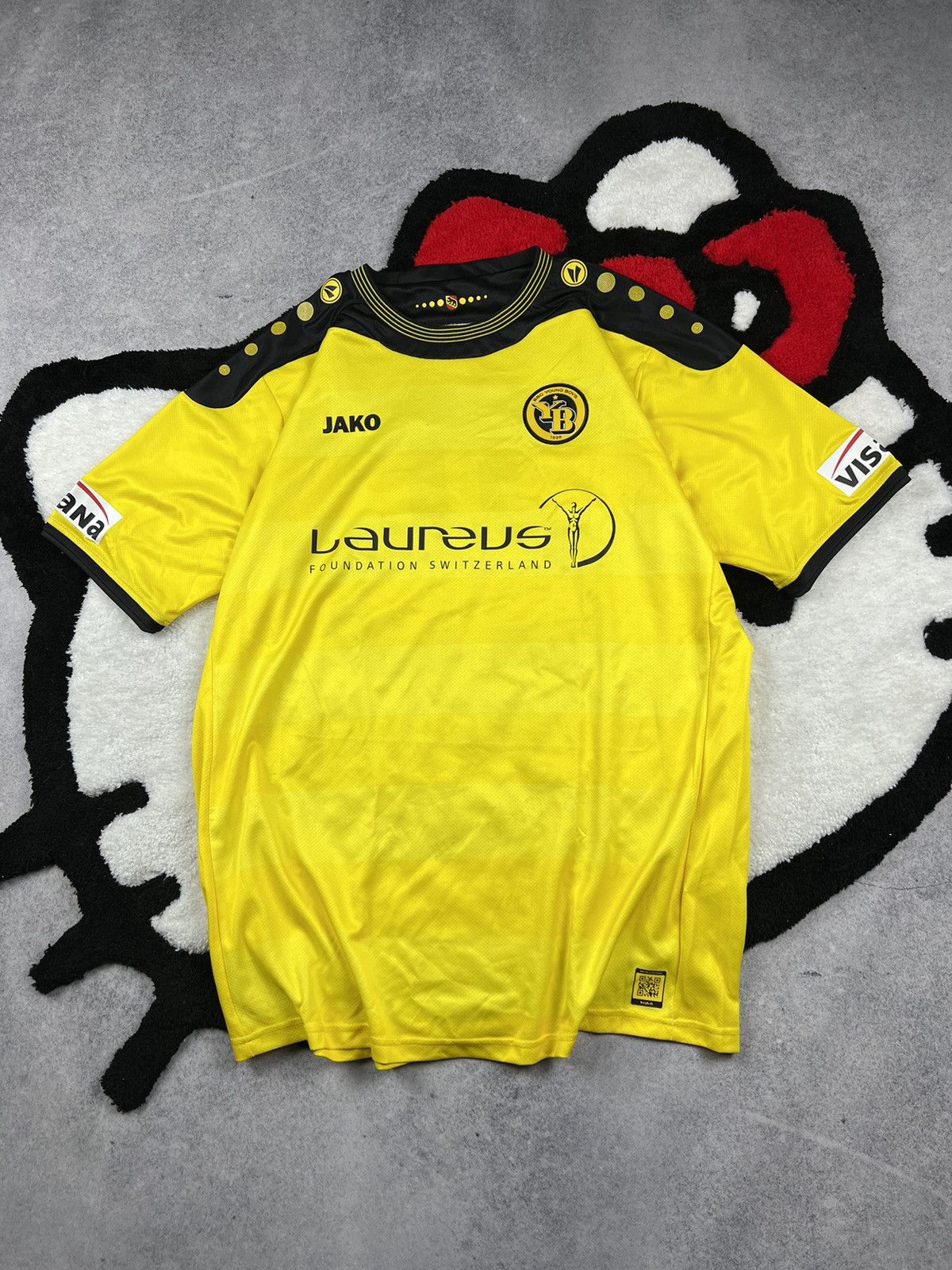 Other Jako #25 Young Boys 2013 Hadergjonaj Football Soccer Jersey Size US XXL / EU 58 / 5 - 1 Thumbnail