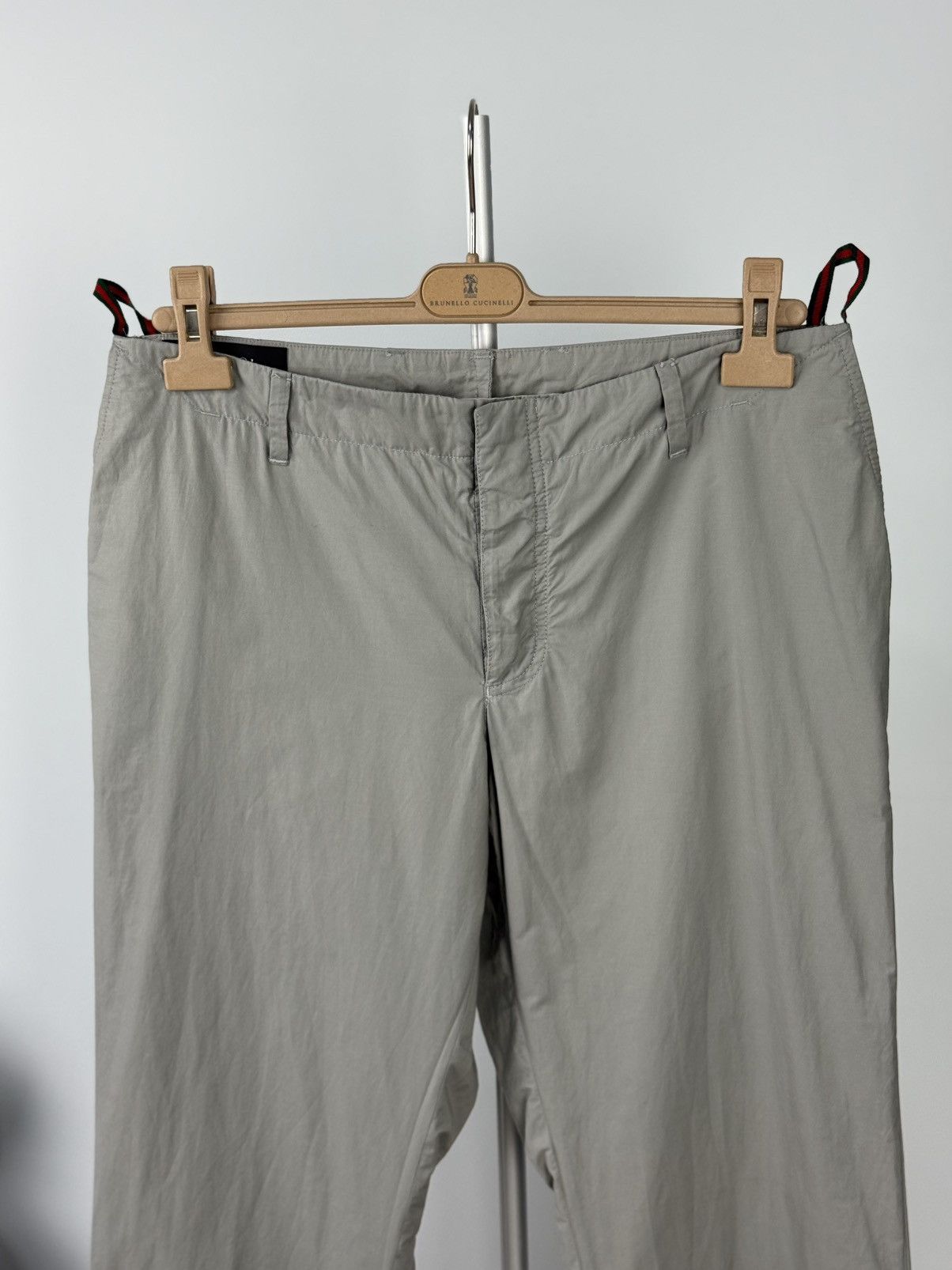Gucci Gucci Nylon / Cotton Pants Trousers Navy Size US 32 / EU 48 - 4 Thumbnail