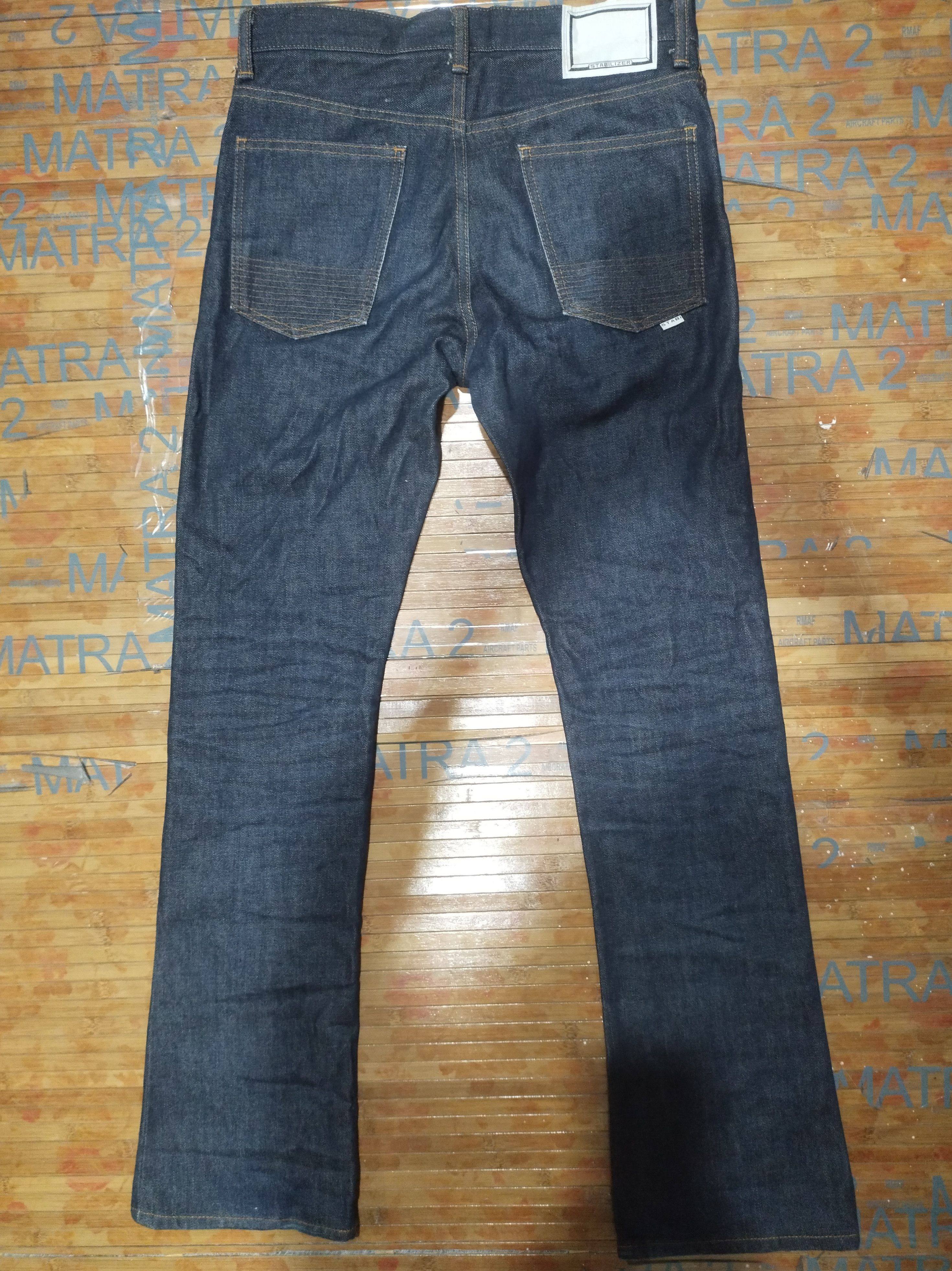 Indigo × Japanese Brand × Vintage Stabilizer gNZ Regular Fit Sz 30" Size US 30 / EU 46 - 2 Thumbnail