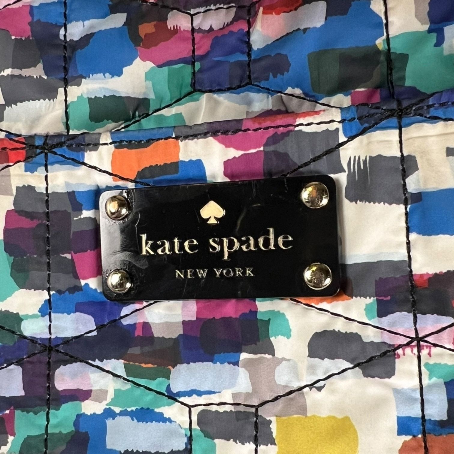 Kate Spade Kate Spade New York Quilted-Chad Laptop Crossbody Multicolor Size ONE SIZE - 3 Thumbnail
