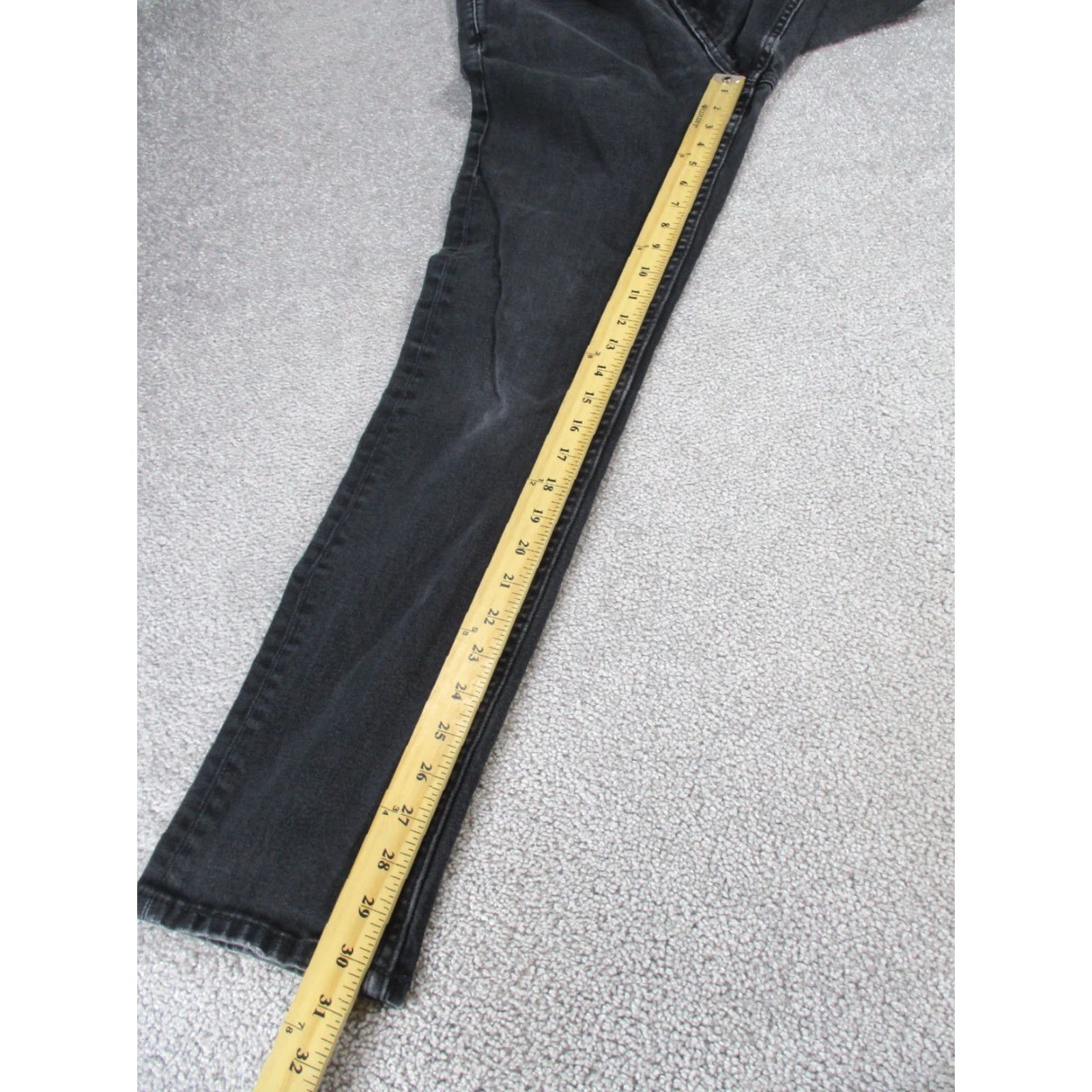 Everlane Everlane Jeans Mens 32X30 Dark Gray Denim Slim Fit Straight Regular Mens Size US 32 / EU 48 - 4 Thumbnail
