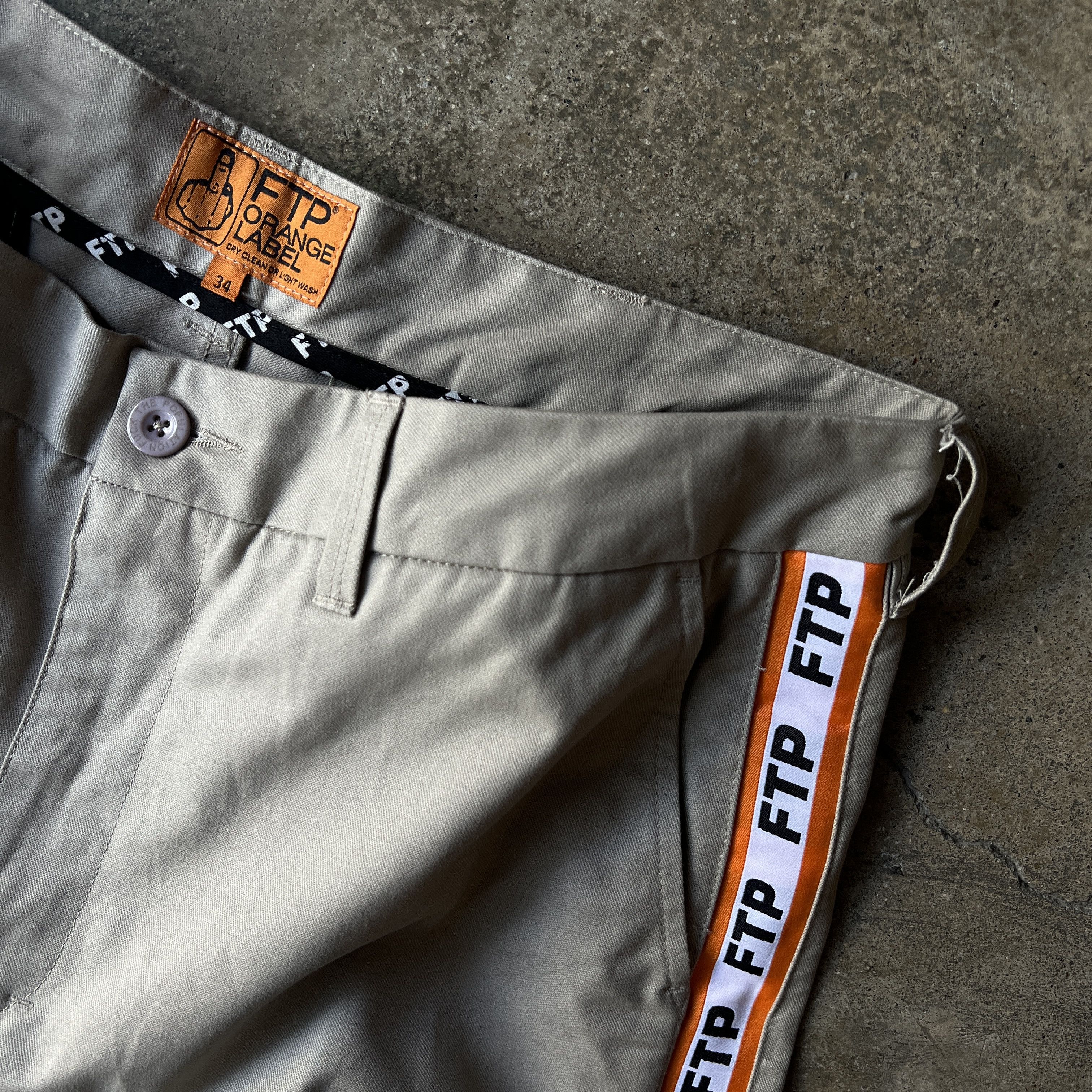 Fuck The Population FTP Orange Label Work Pants Size US 34 / EU 50 - 6 Thumbnail