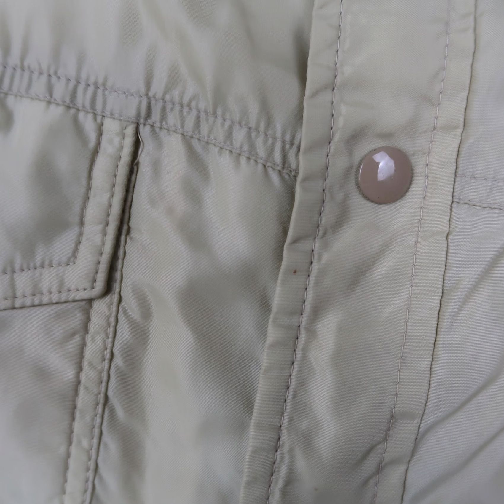 McGregor Vintage McGregor Nylon Jacket Mens 42 Beige Zip Lined USA Rockabilly 1970s Shirt Size US XS / EU 42 / 0 - 5 Thumbnail