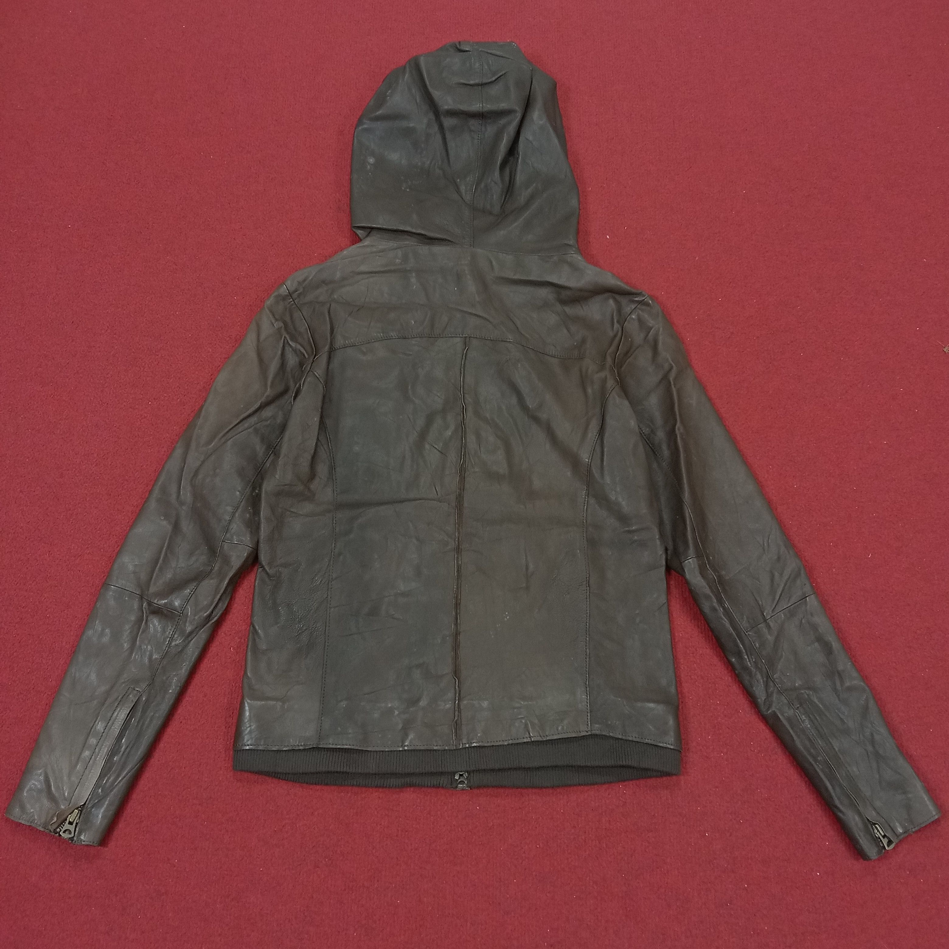 Ciaopanic × Vintage CiaoPanic Leather Jacket With Hoodies Winter Style Size S / US 4 / IT 40 - 3 Thumbnail