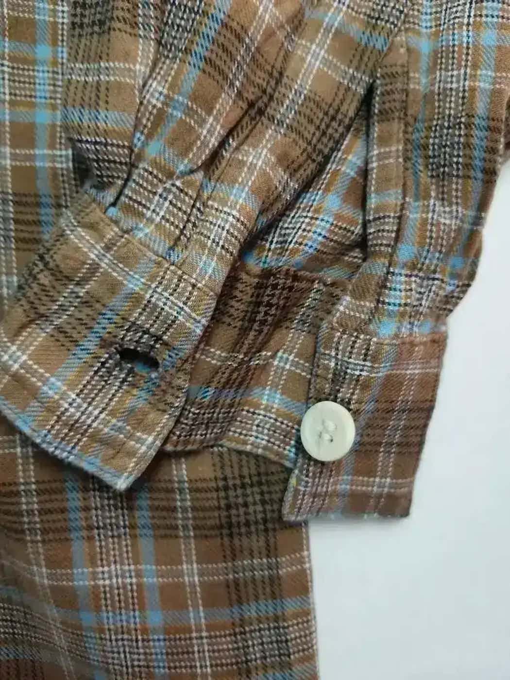Vintage Vintage Piko Madras Pattern Jacket Size US L / EU 52-54 / 3 - 4 Thumbnail