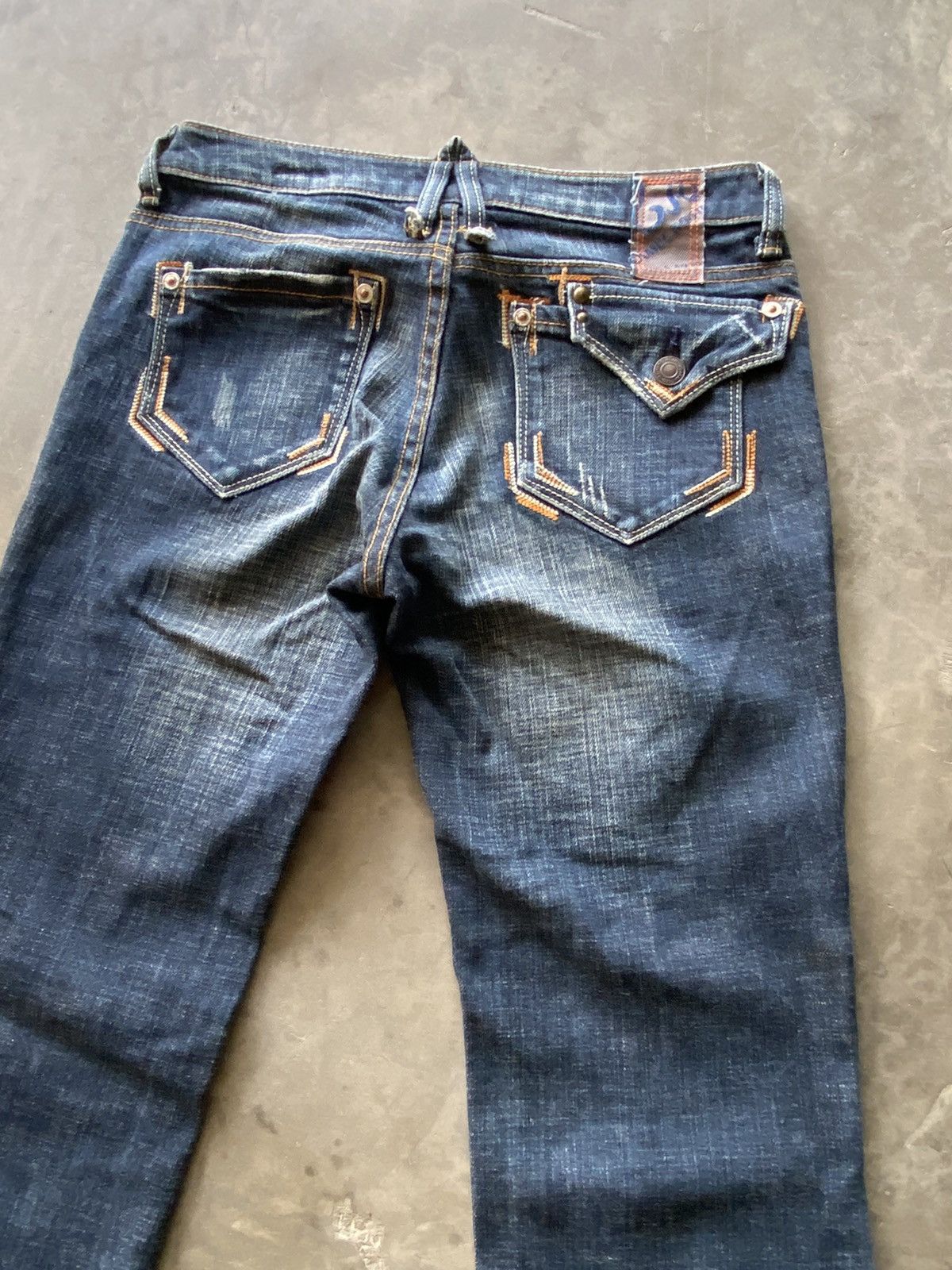 Hysteric Glamour × Japanese Brand Flare Jeans Japanese Camel Road Boot Cut Size 28" / US 6 / IT 42 - 5 Thumbnail