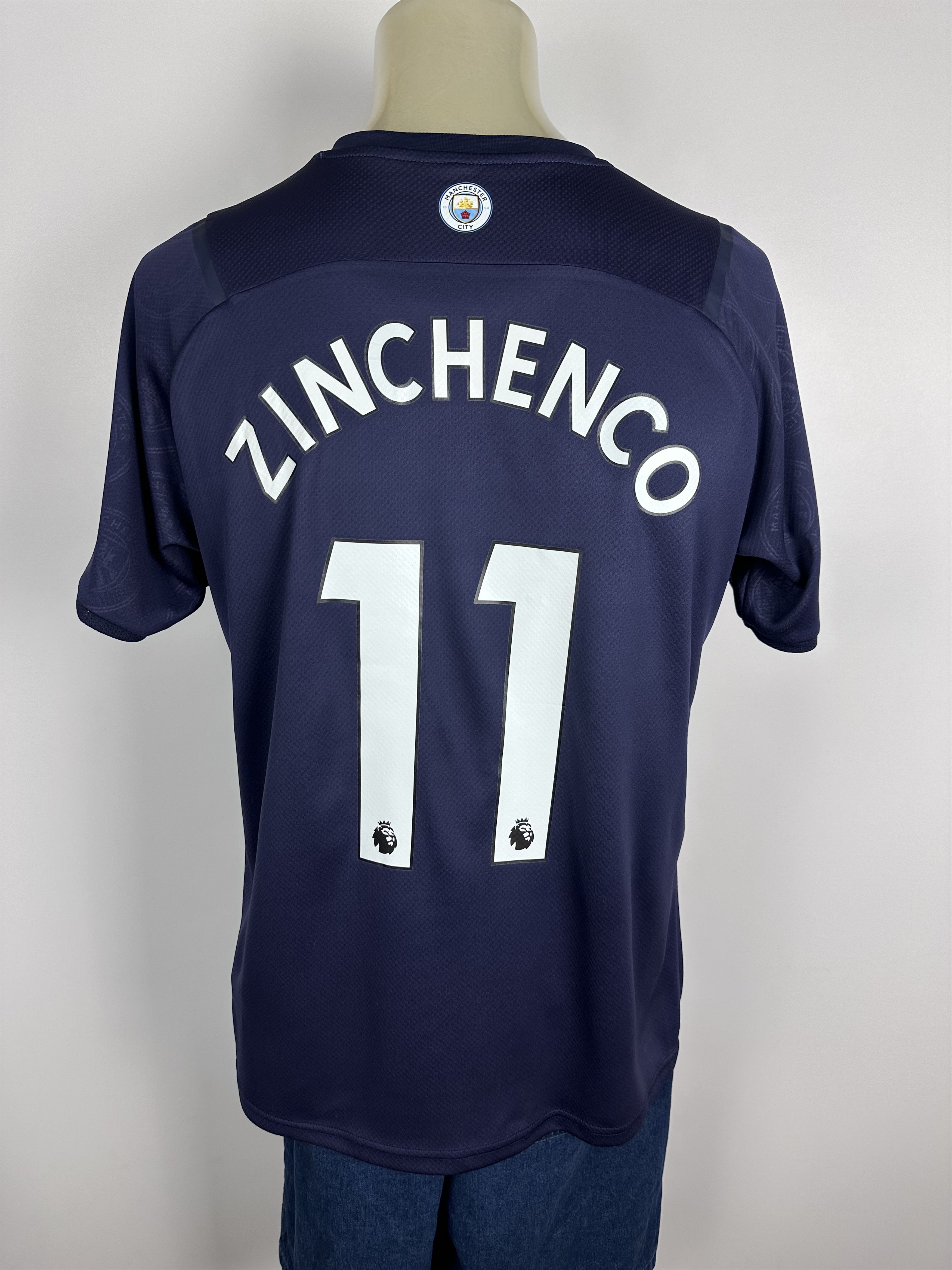 Puma MANCHESTER CITY 2021 SOCCER SHIRT JERSEY Puma #11 ZINCHENKO Size US L / EU 52-54 / 3 - 1 Thumbnail