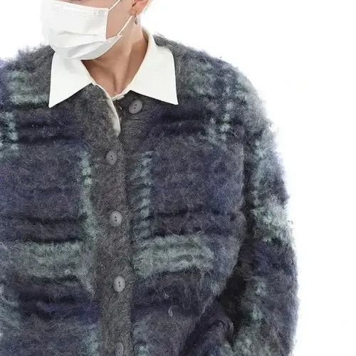 Aran Isles Knitwear Fashion Tie-dye Knitted Cardigan Sweater Size US L / EU 52-54 / 3 - 2 Thumbnail