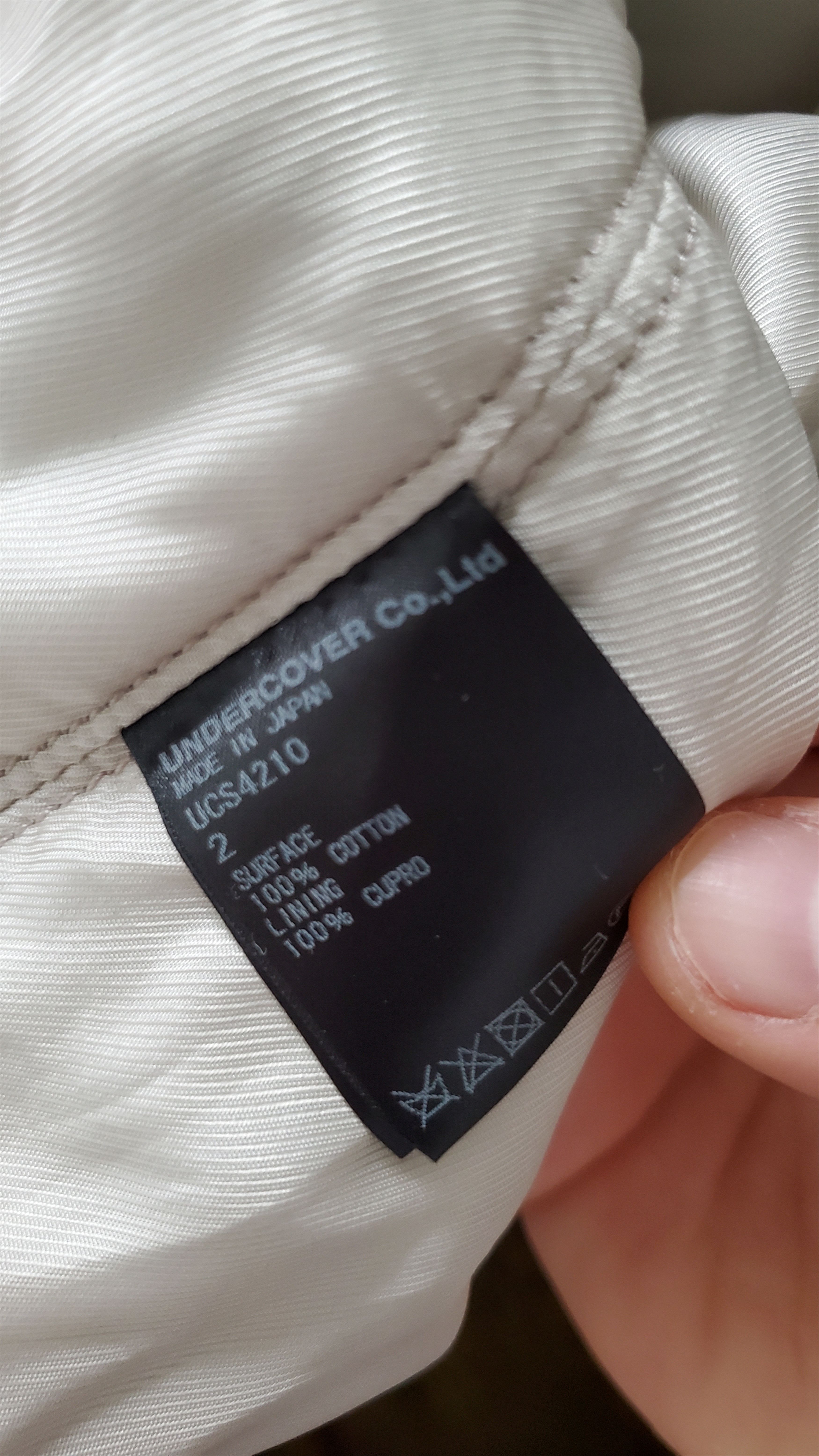 Undercover Undercover SS17 Improvisation Concepts Bomber Size US M / EU 48-50 / 2 - 5 Thumbnail