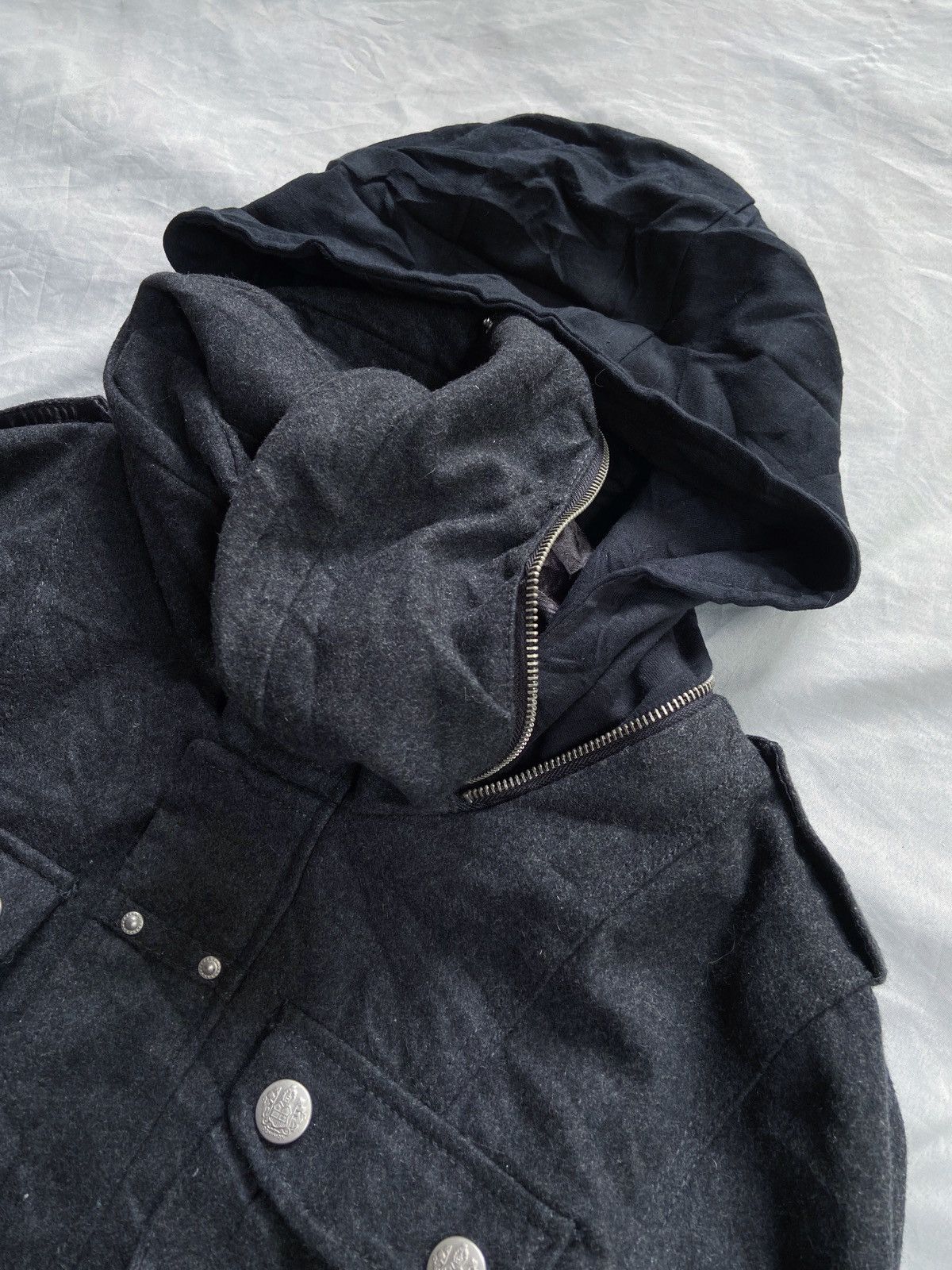 Isamu Katayama Backlash DOUBLE FOCUS MULTI POCKET BONO ZIP HOODIE Size US L / EU 52-54 / 3 - 4 Thumbnail