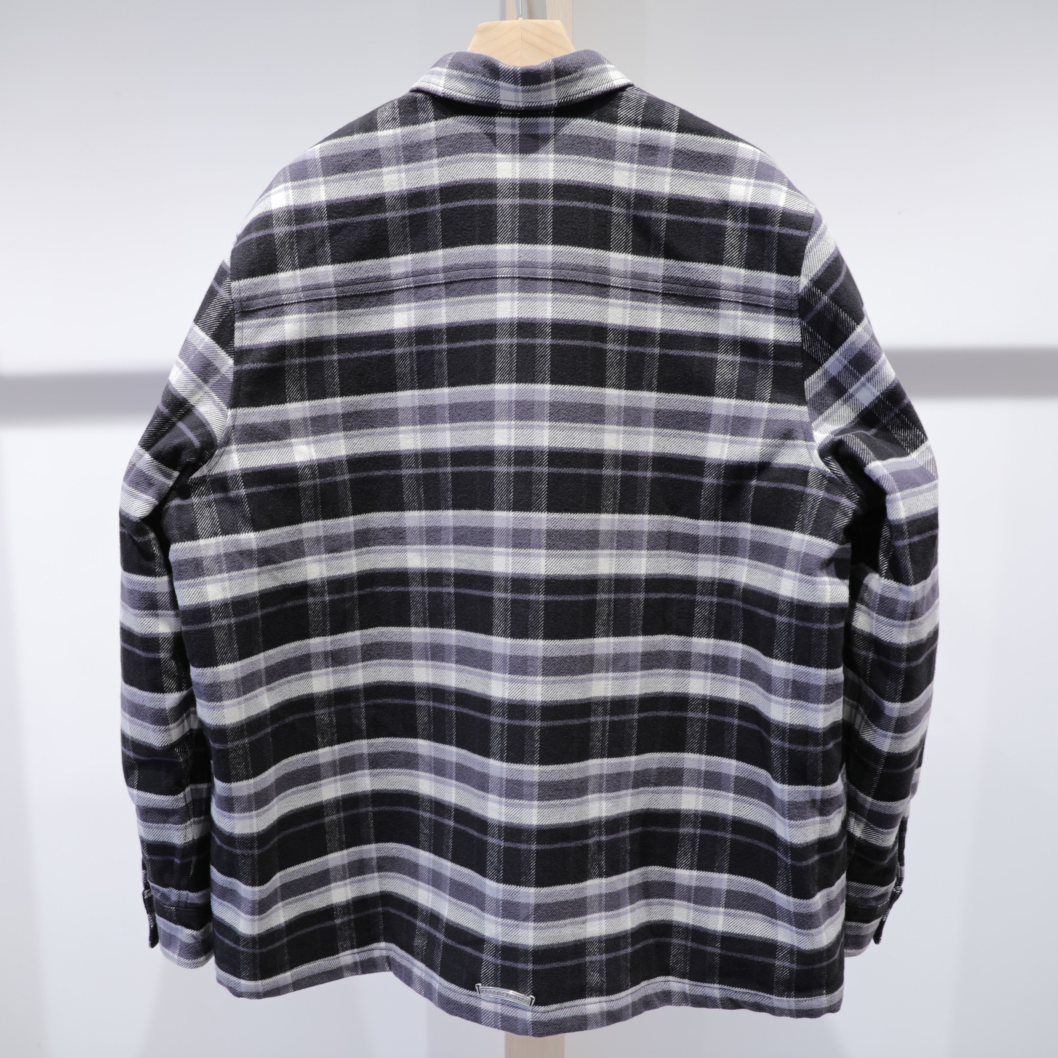 Chrome Hearts Chrome Hearts Work Dog Quilted Flannel Jacket Size US XXL / EU 58 / 5 - 6 Thumbnail