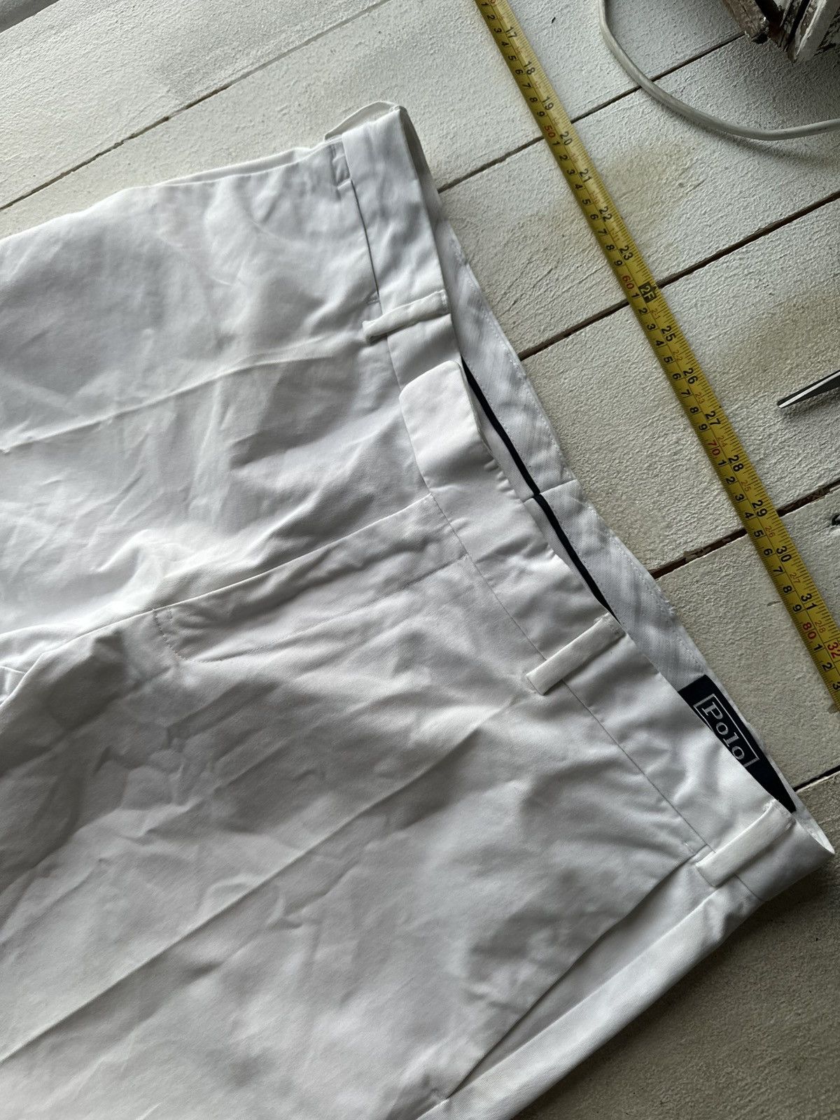 Polo Ralph Lauren LUXURY🚨Vintage Polo Ralph Lauren WHITE Baggy Pants Size US 36 / EU 52 - 2 Thumbnail