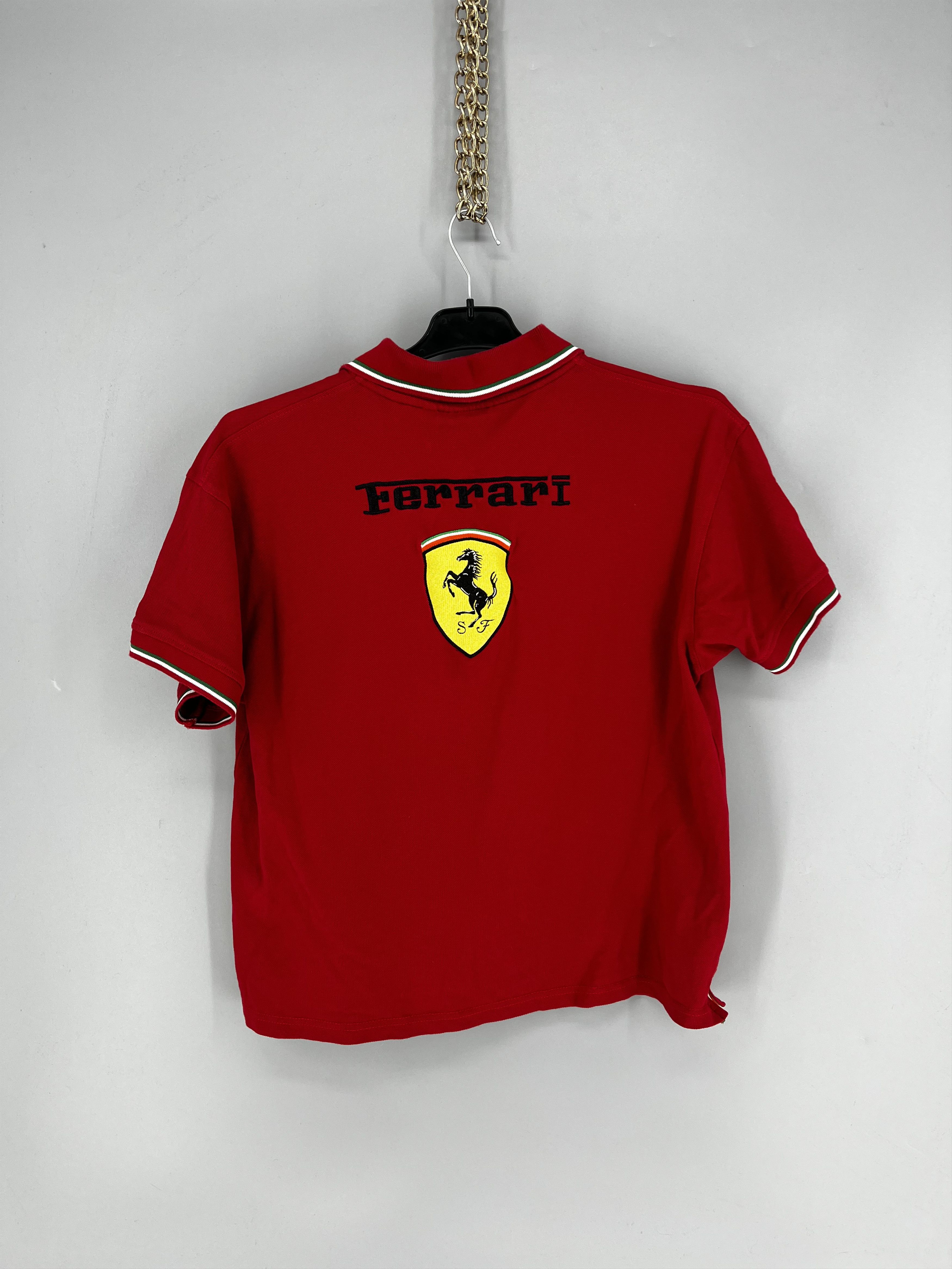 Ferrari FERRARI T SHIRT JERSEY RACING FORMULA ONE SHELL OFFICIAL Size M / US 6-8 / IT 42-44 - 11 Thumbnail