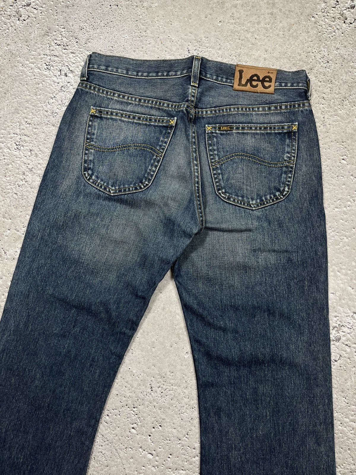 Lee Vintage Lee Blue Jeans 33x34 Bootcut Slight Flare Fit Denim Size US 33 - 2 Thumbnail