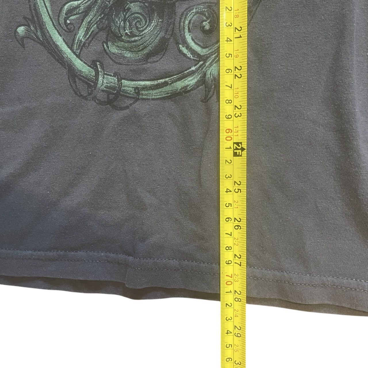 Vintage Hybrid Vintage Y2K Grunge Grey Short Sleeve Men Tee Sz L Size US L / EU 52-54 / 3 - 5 Thumbnail