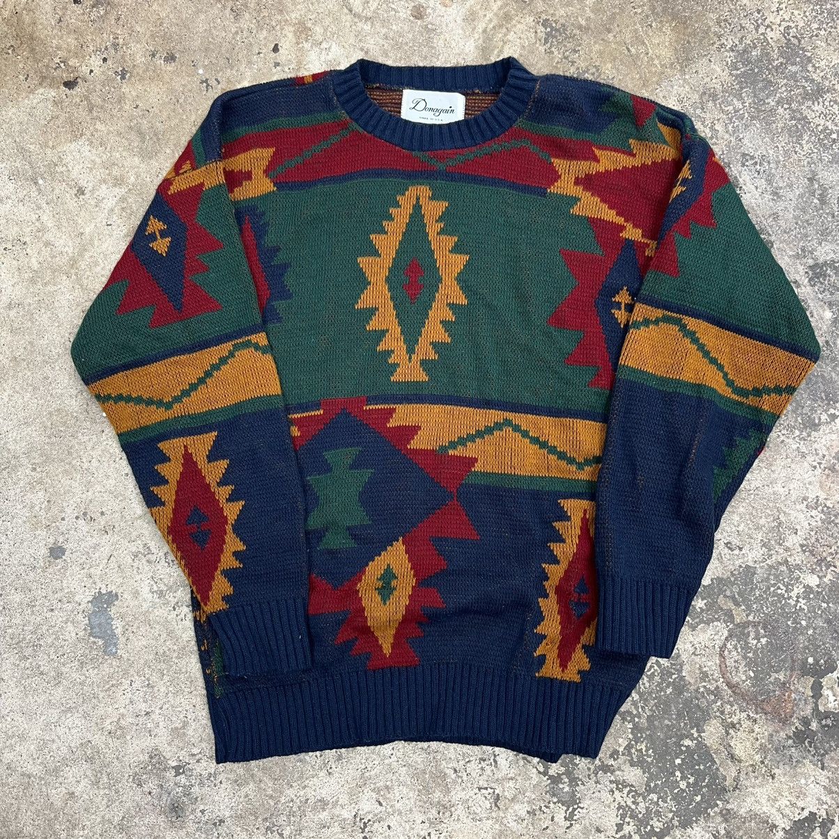 Gap × Polo Ralph Lauren × Vintage Vintage Aztec patterned sweater Size US S / EU 44-46 / 1 - 1 Thumbnail