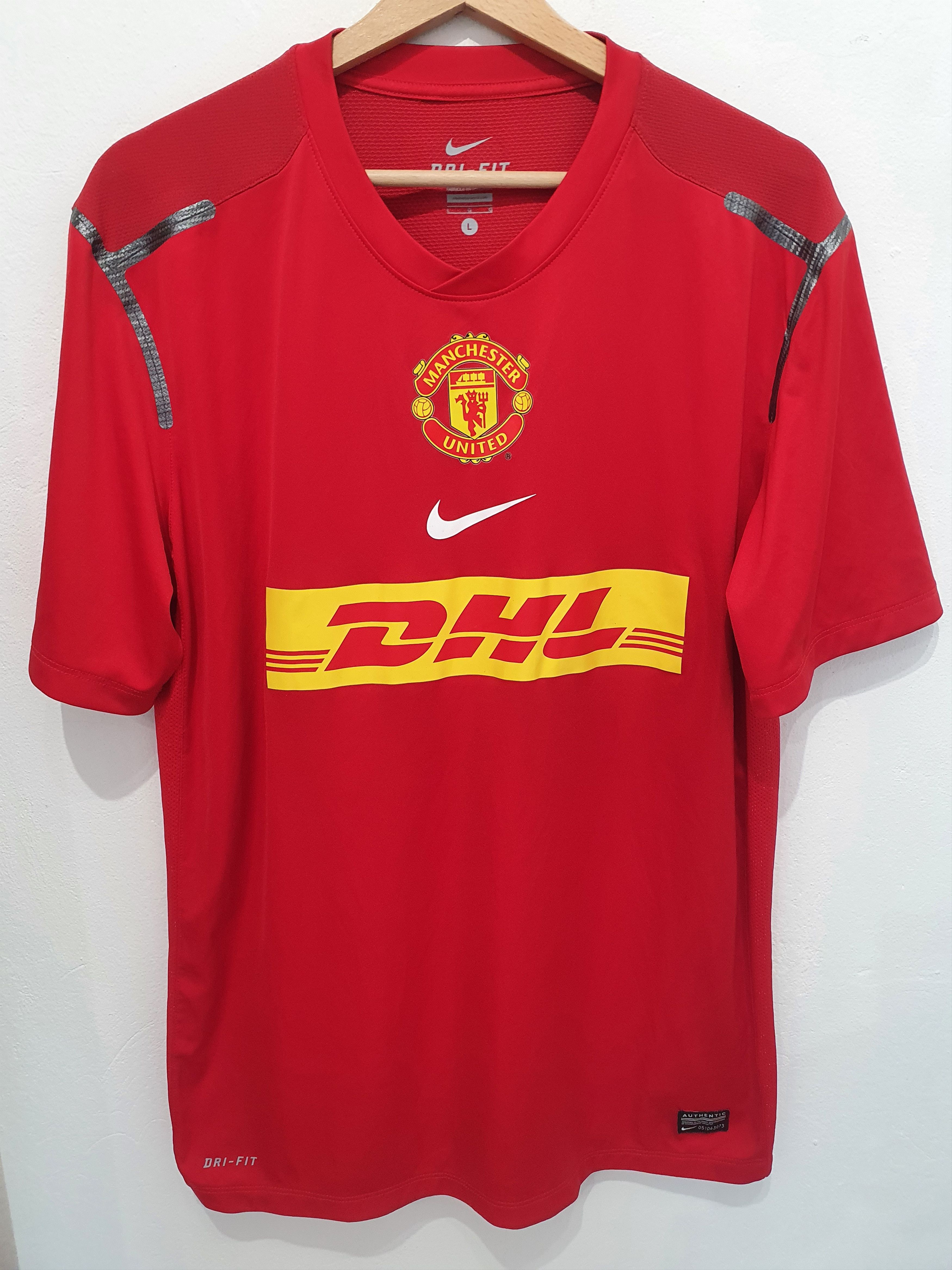 Jersey Manchester United Soccer Jersey NIKE MANCHESTER UNITED SIZE L DHL 2011 2012 SHIRT JERSEY Grailed