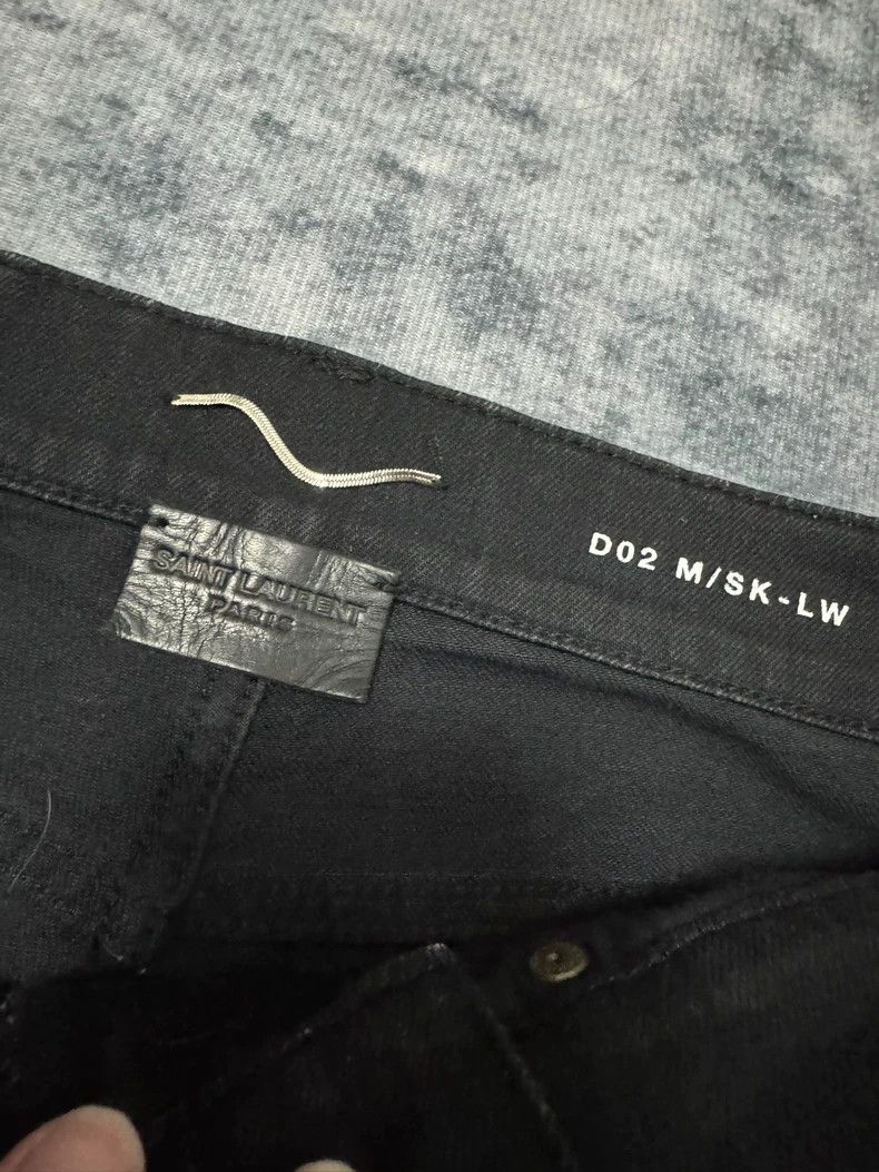 Saint Laurent Paris Saint Laurent Paris 16 FW show destroyed fringed raw-edge j Size US 29 - 5 Thumbnail