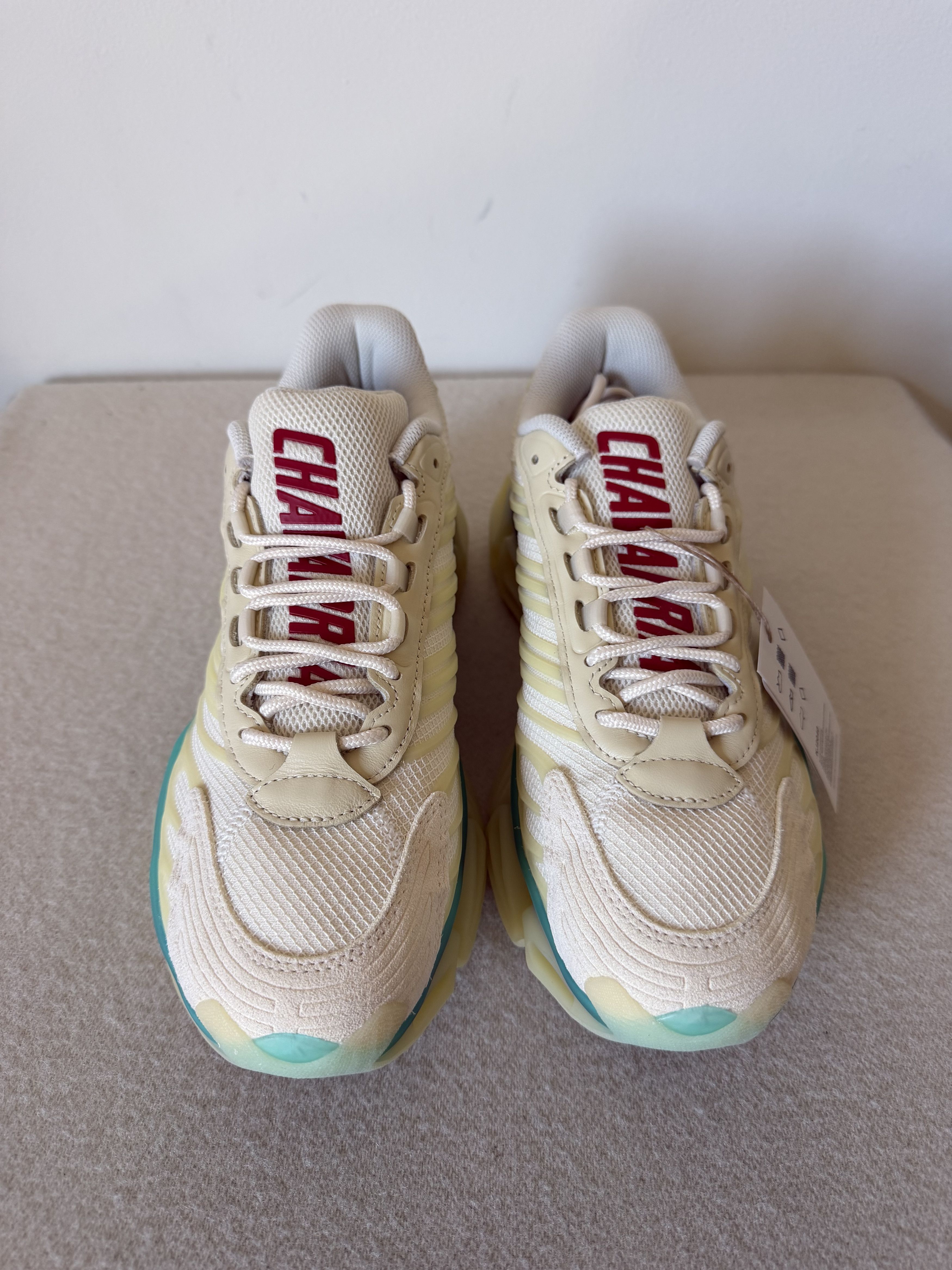 Adidas × Willy Chavarria Willy Chavarria Adidas Megaride AG in White Size US 8.5 / EU 41-42 - 4 Thumbnail
