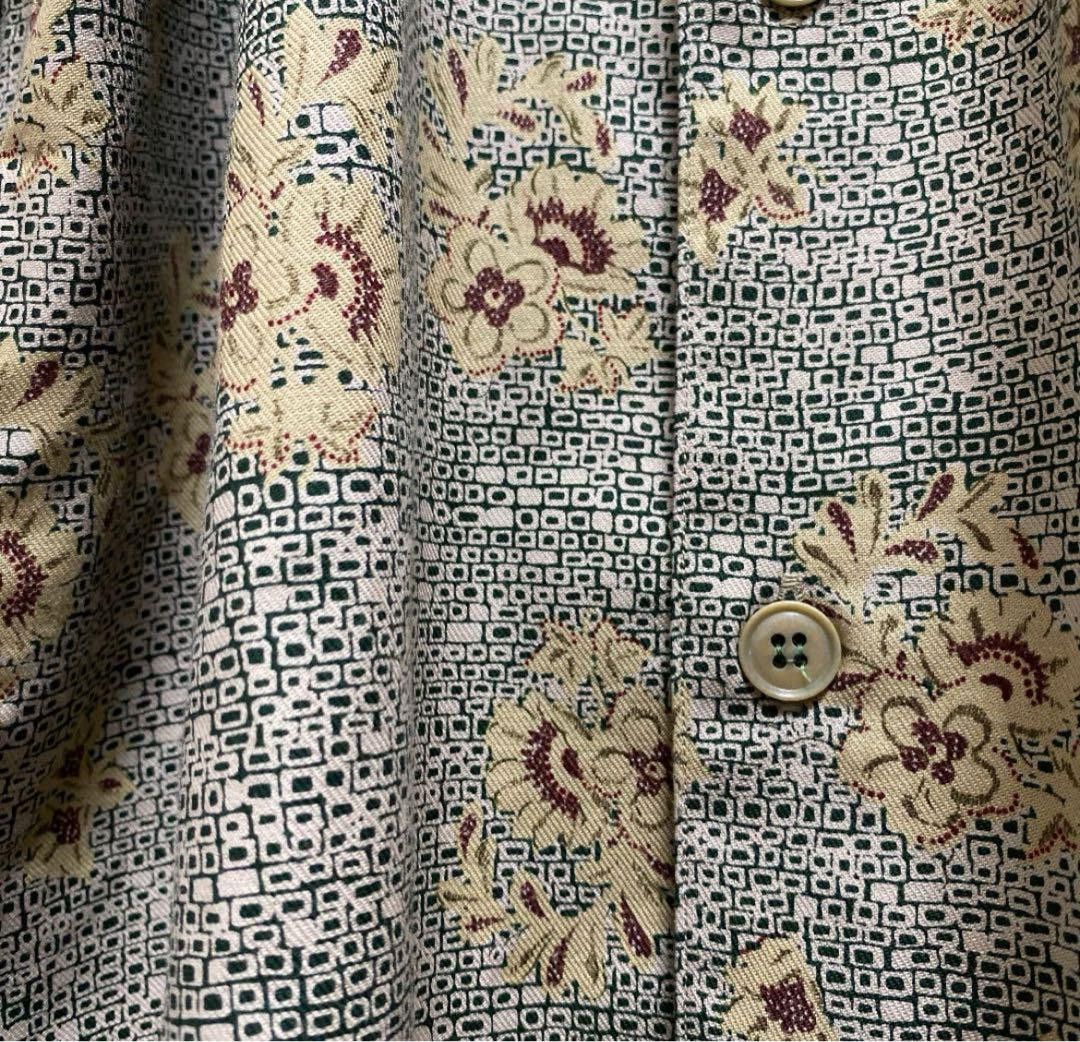 Yohji Yamamoto Yohji Yamamoto 80's all-over pattern button down shirt Size US M / EU 48-50 / 2 - 5 Thumbnail